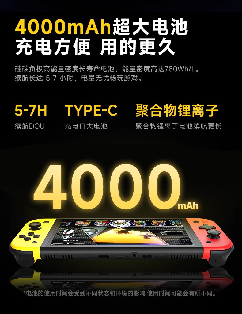 Subor Q960 Game console, open-source handheld device with TV connection