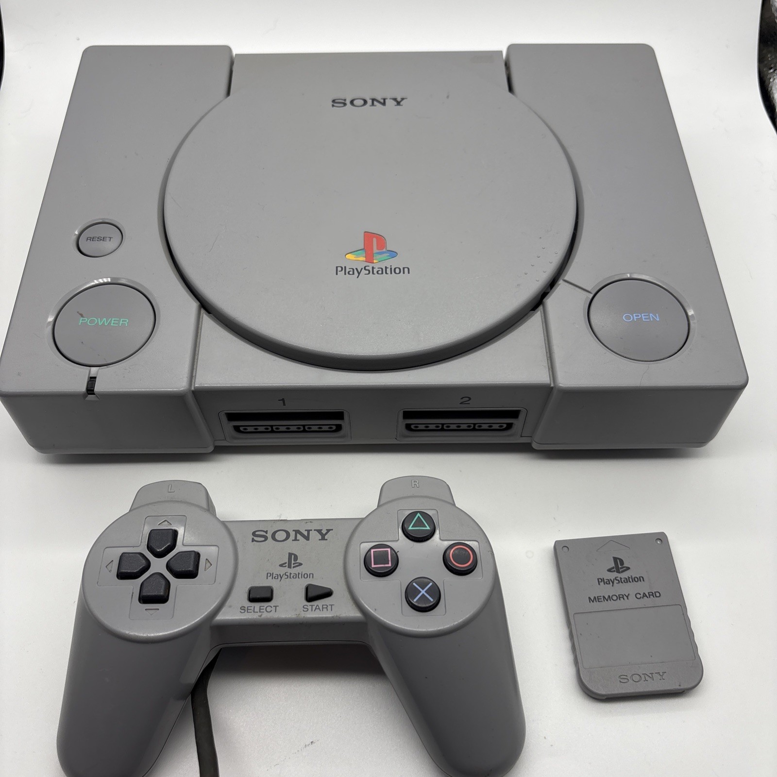 Sony PlayStation PS1 Console SCPH-7001 Tested + Controler