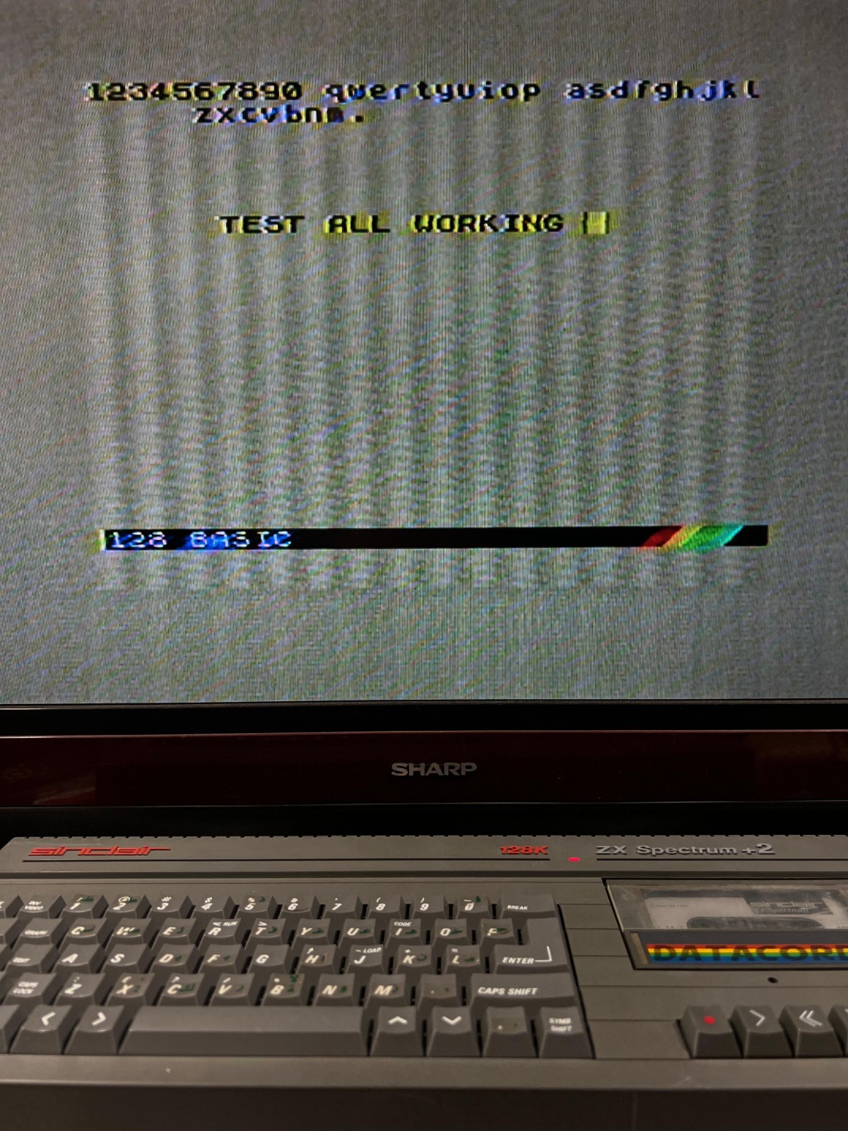 SINCLAIR ZX SPECTRUM +2 128K COMPUTER GAME VINTAGE Arabic & English