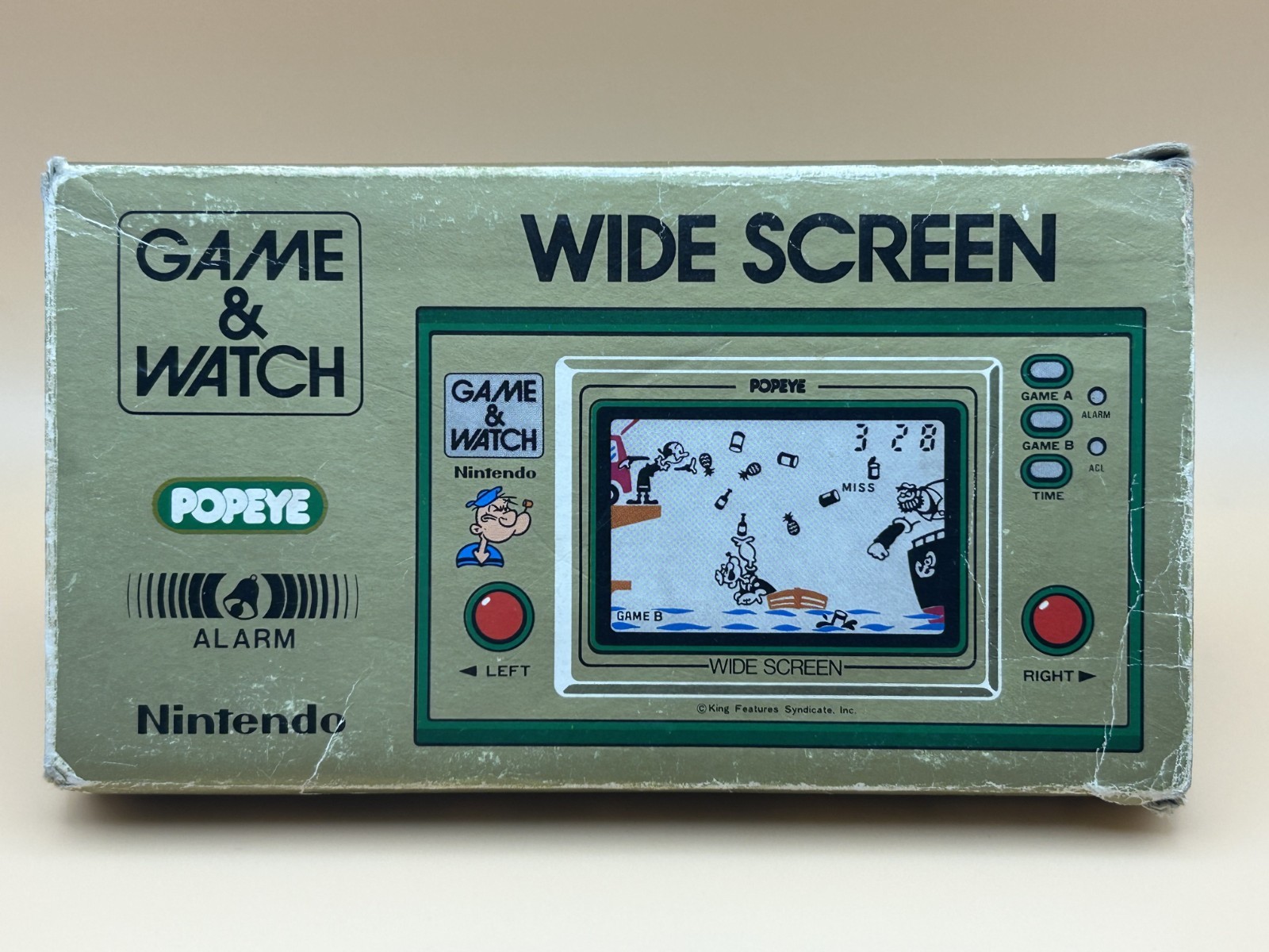 Nintendo Game & Watch POPEYE PP-23 1981 Mint In Box