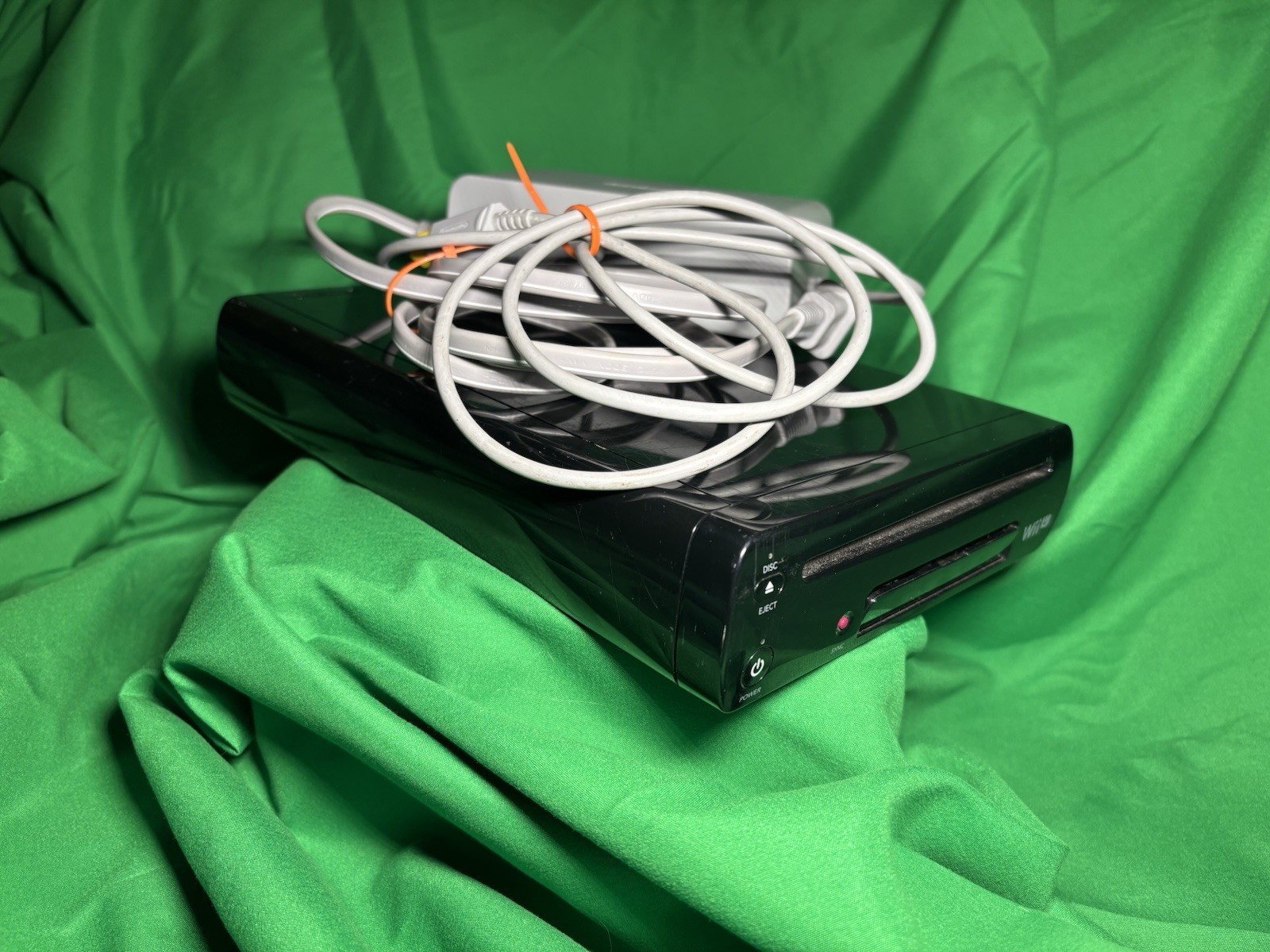 Nintendo Wii U Black Model: WUP-101 (02) 32GB Console For Parts Or Repair