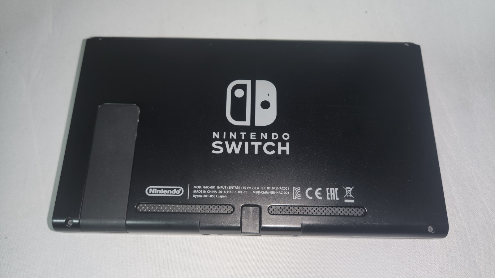Nintendo Switch Unpatched Low Serial HAC-001 Console Only Screen Scratched