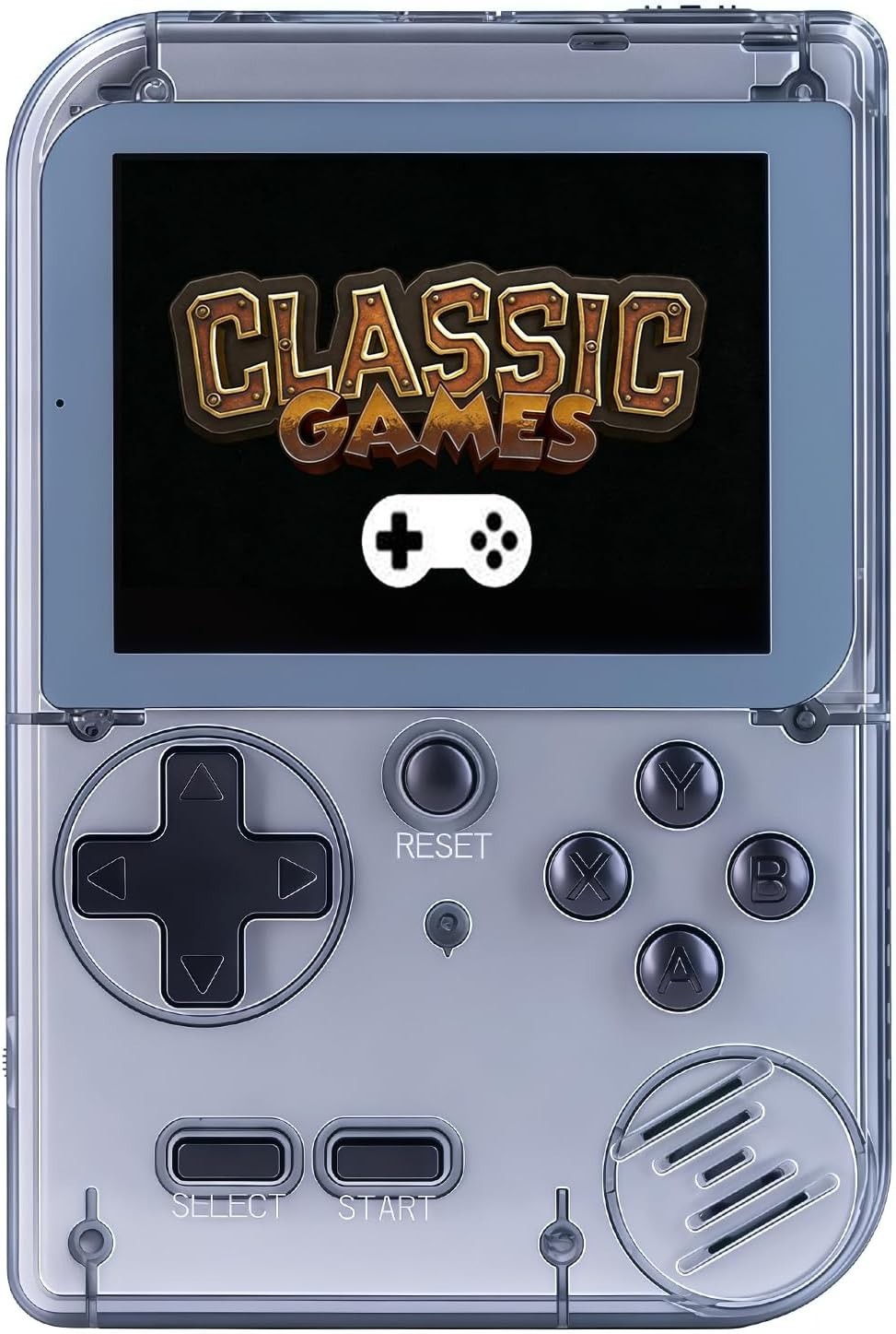 Compact Handheld Game Console for Boys & Girls: 400 Retro Games, Long Battery