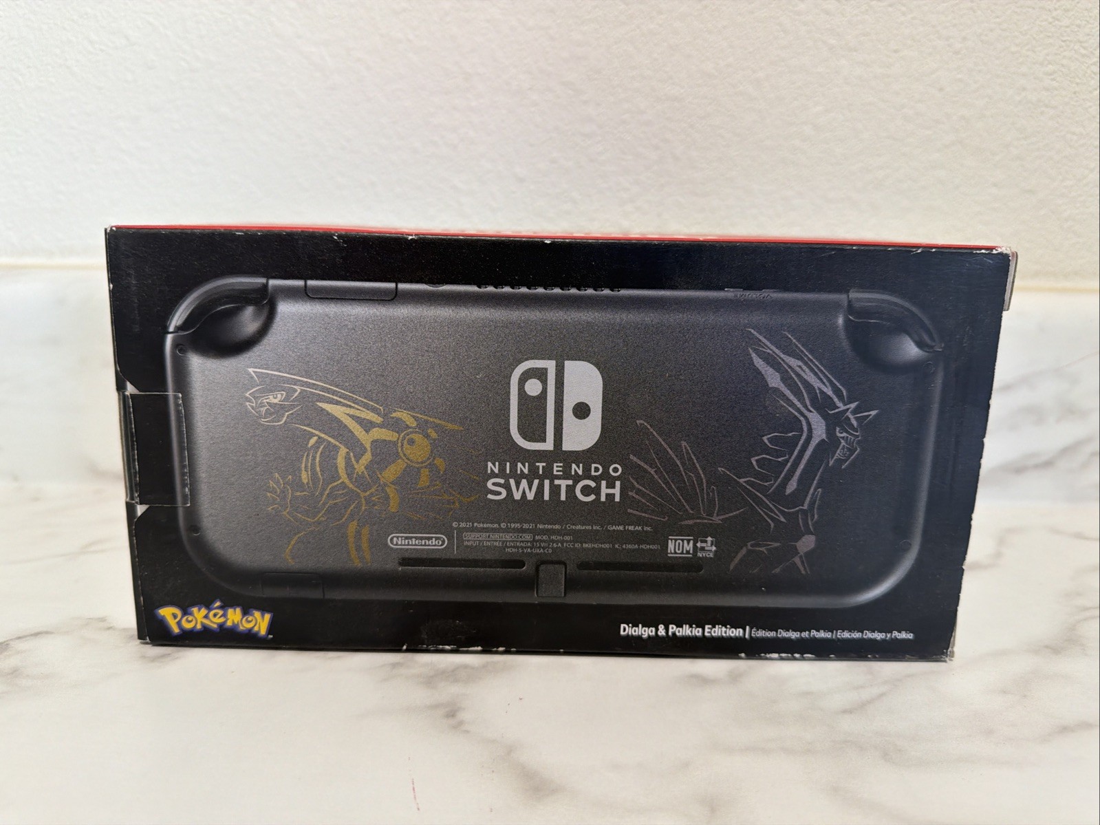 Nintendo Switch Lite Handheld Console Pokemon Dialga & Palkia Edition New
