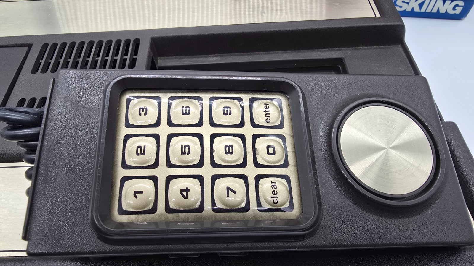 INTELLIVISION 2609 Console Cover, Rf, Switch Box 17 Games WORKS