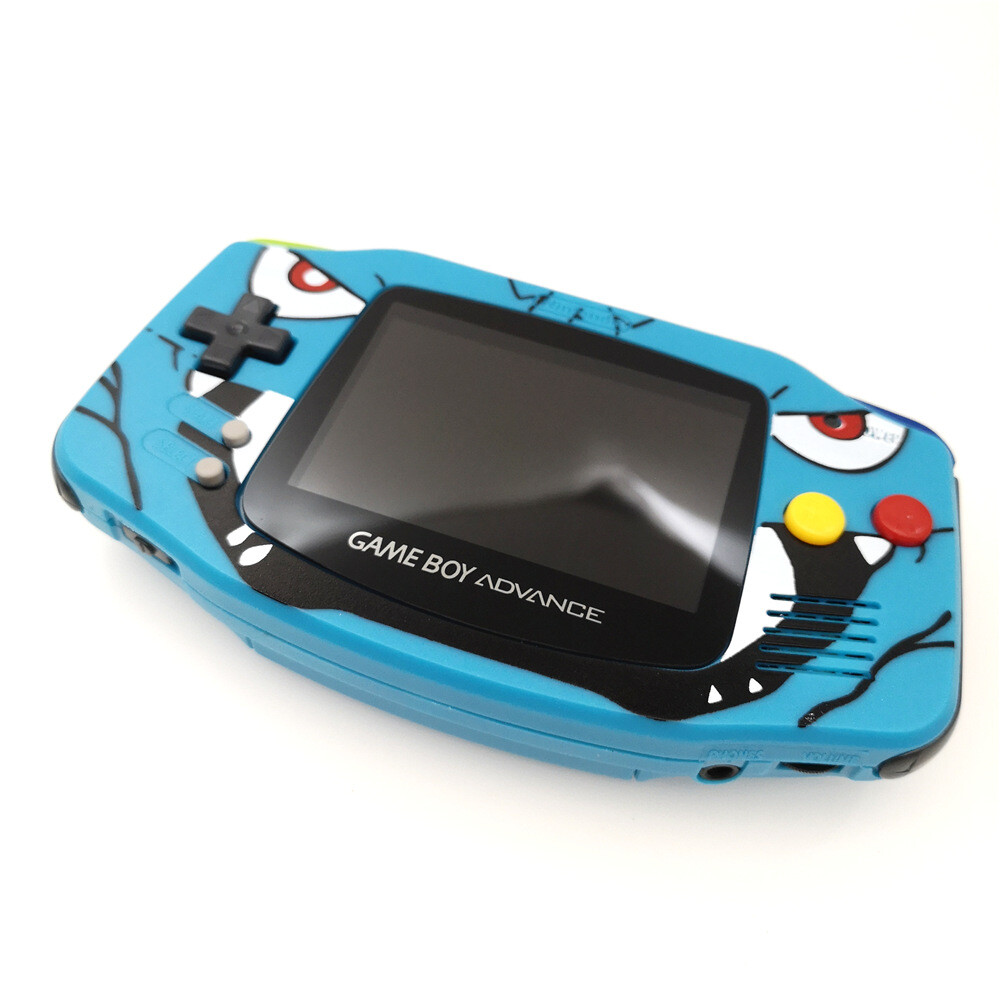 Game Boy Advance Console with iPS Backlight Backlit LCD Console – Bulbasur