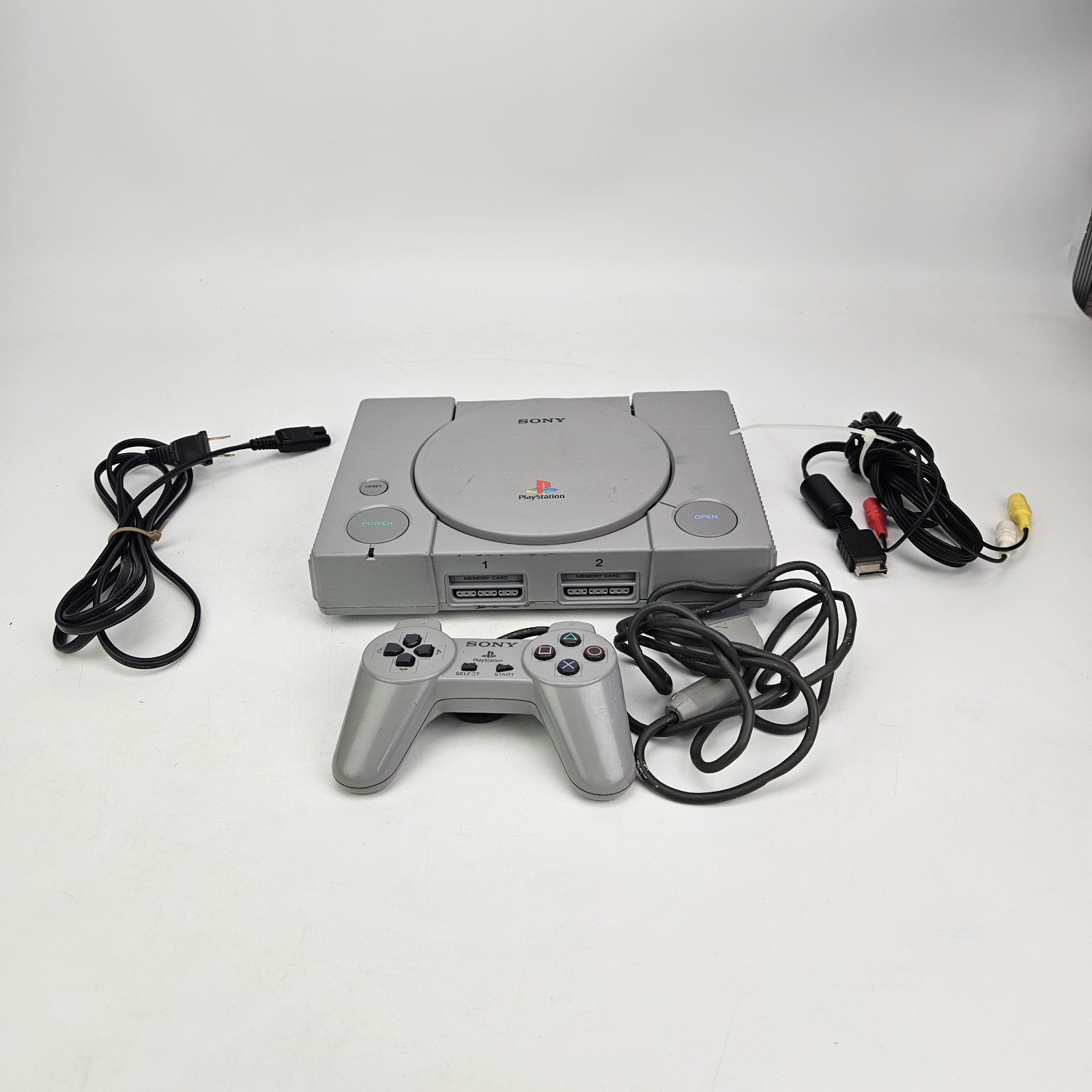 Sony PlayStation 1 PS1 Original Console System Bundle – CLEAN Tested and Working
