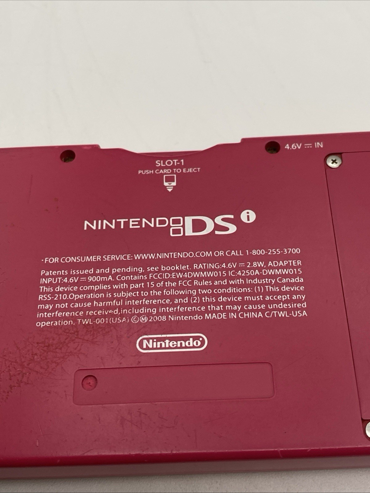 Nintendo DSi Hot Pink – Bundle Excellent Condition