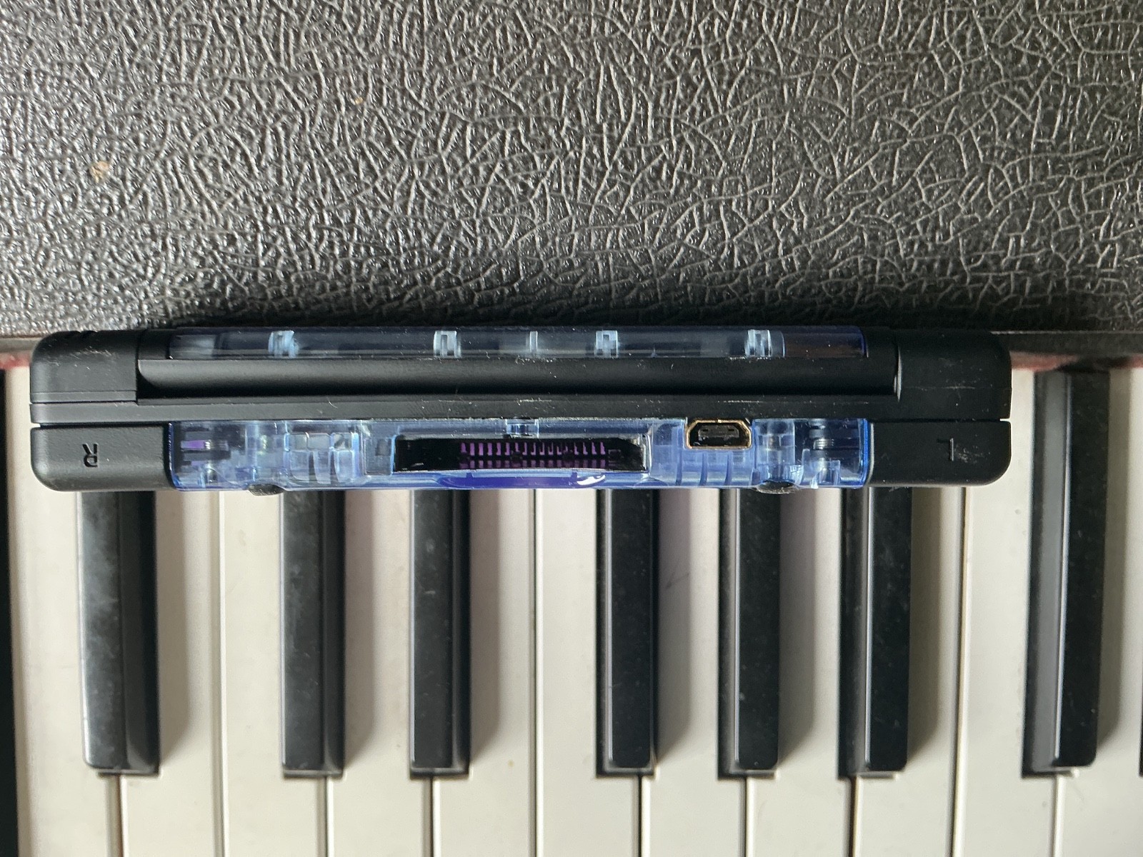nintendo ds lite clear purple