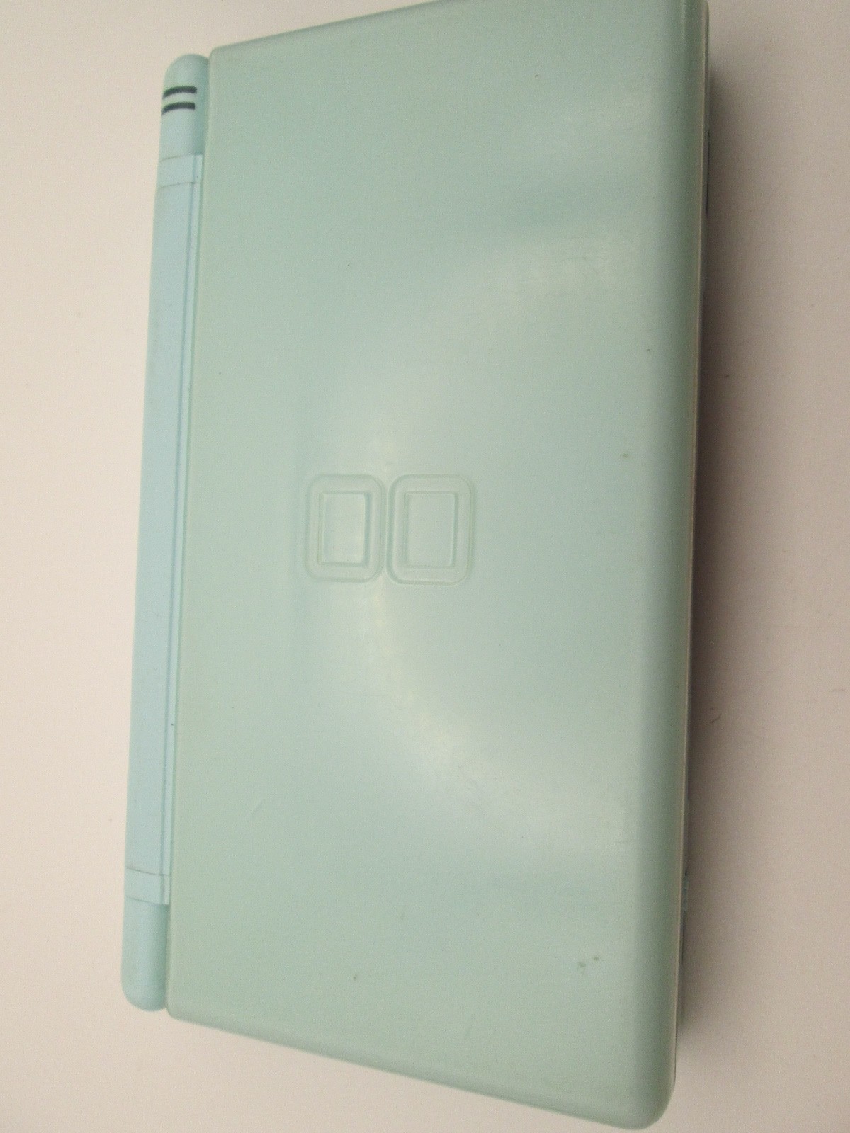 Nintendo DS Lite Powder Blue W/ Stylus Handheld System Model USG-001 – Tested