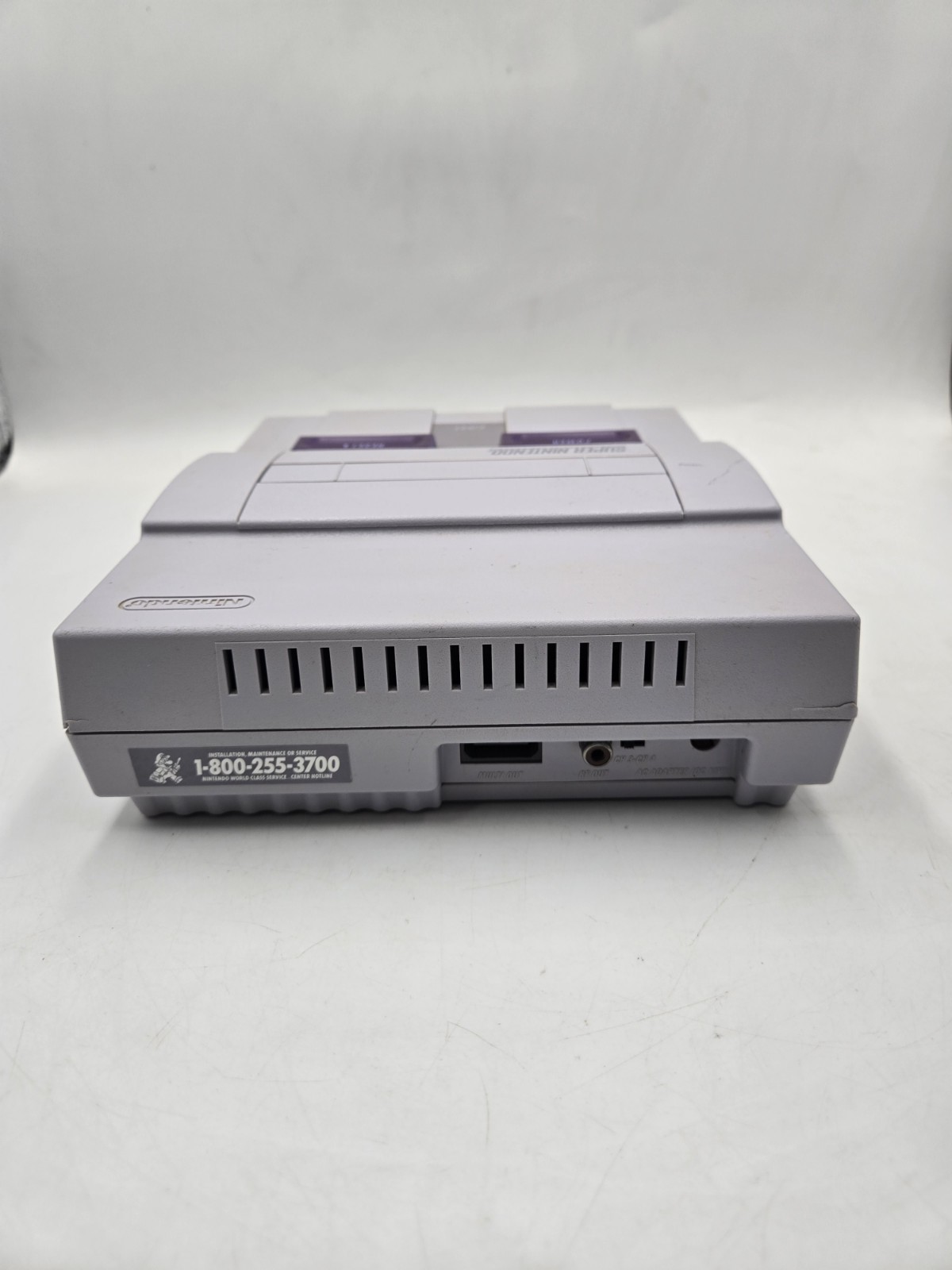 Super Nintendo SNES Console Bundle w/ Controller (Tested & Working)