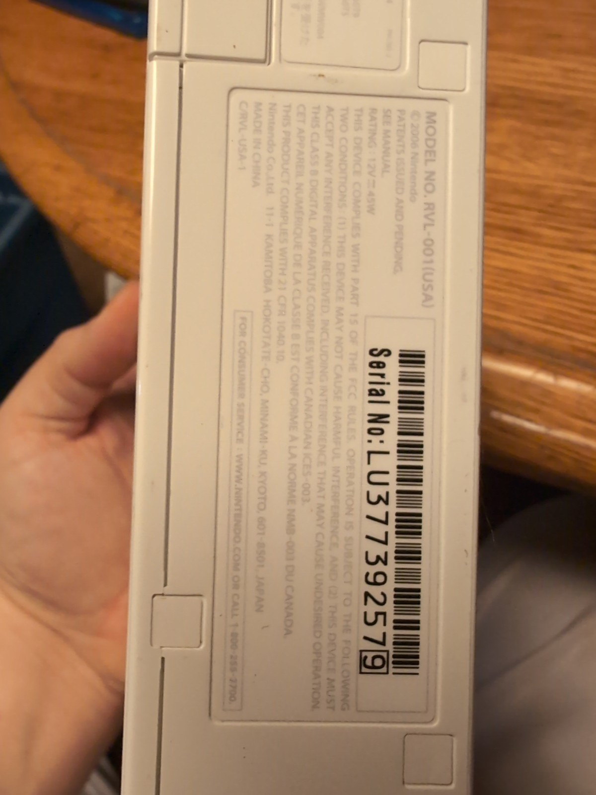 Nintendo Wii Console System Bundle Controllers Nunchucks Game RVL-001 White