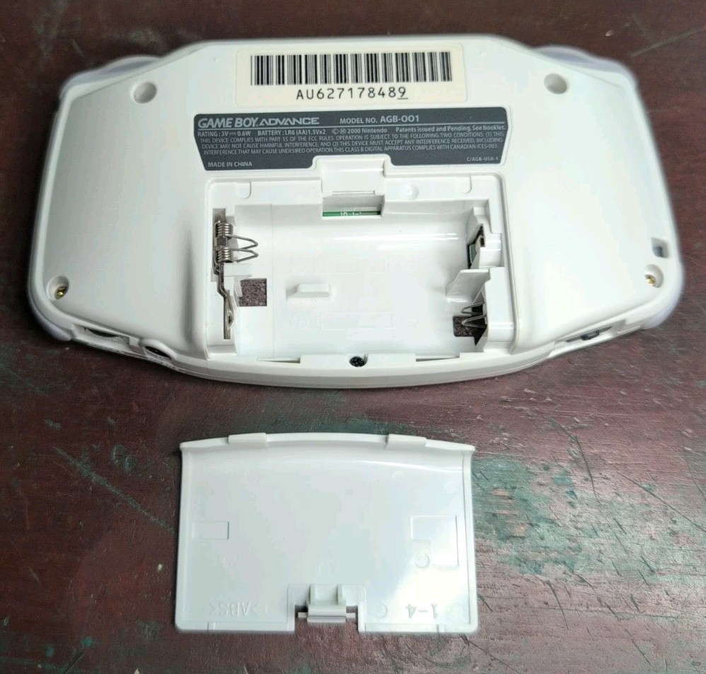 Nintendo Game Boy Advance GBA Console White System CIB, *BEAUTIFUL HIGH GRADE*🔥