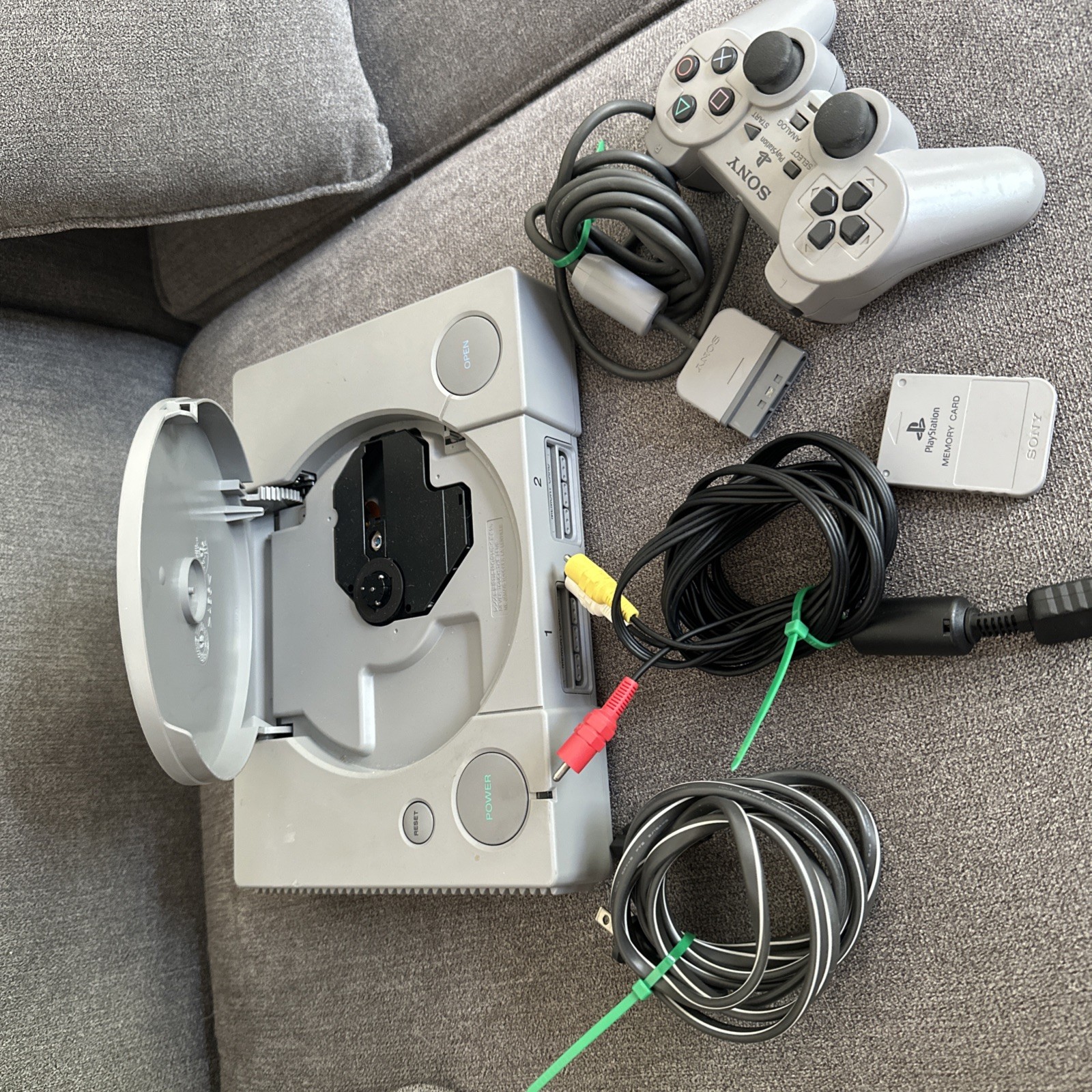 Sony PlayStation 1 System Console PS1 Tested!