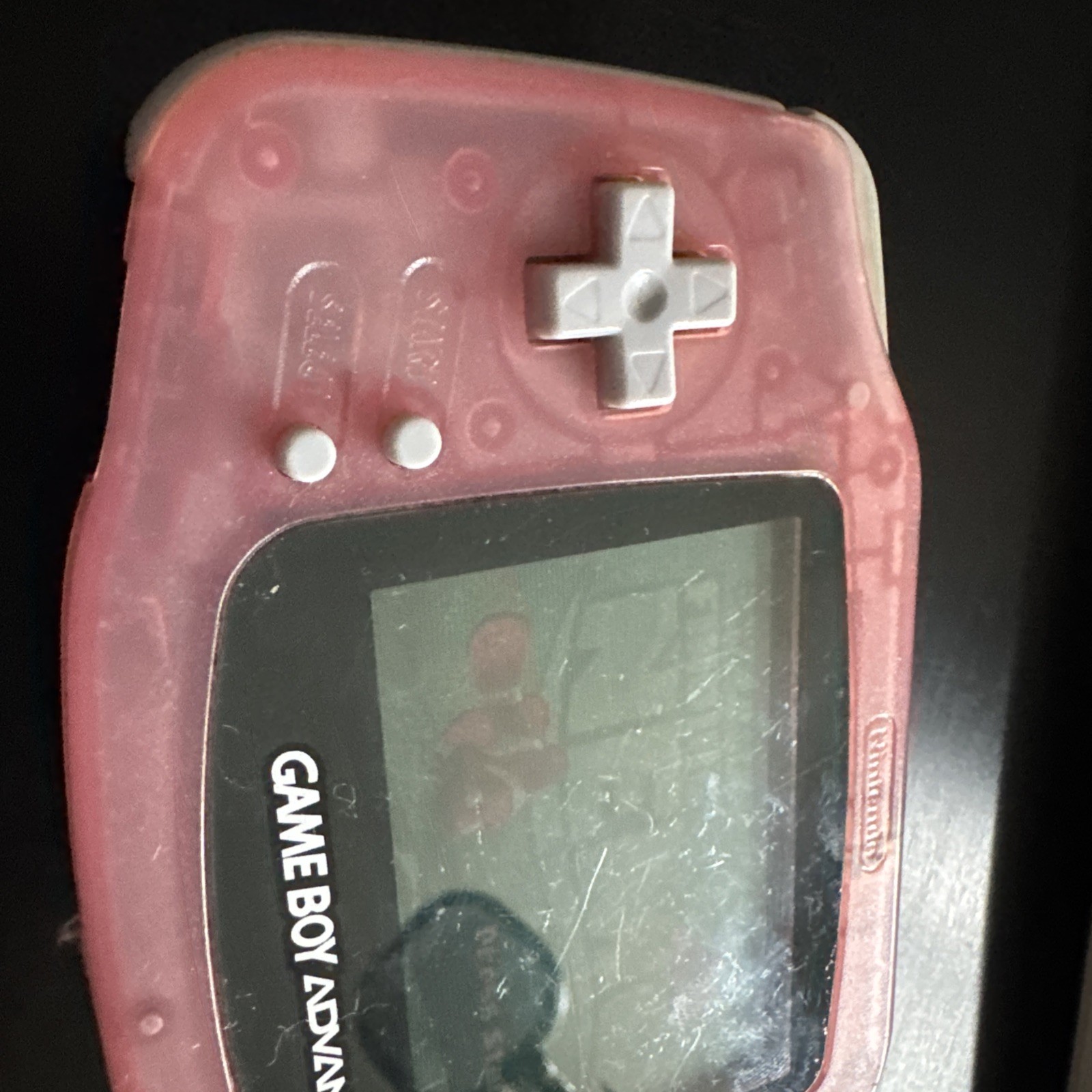 Nintendo Game Boy Advance GBA Handheld Console (AGB-001) Pink Works Finding Nemo