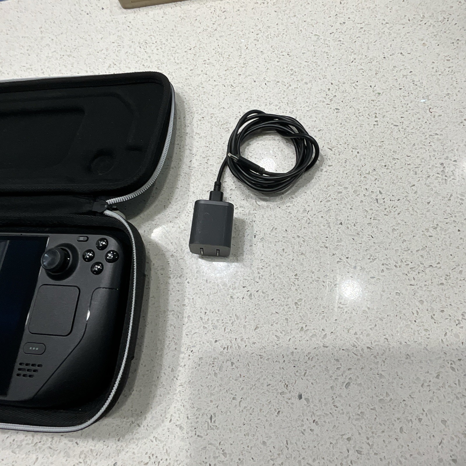 Lightly used Valve Steam Deck OLED 512GB w/ Case, Anker Charger and Jsaux Dock!