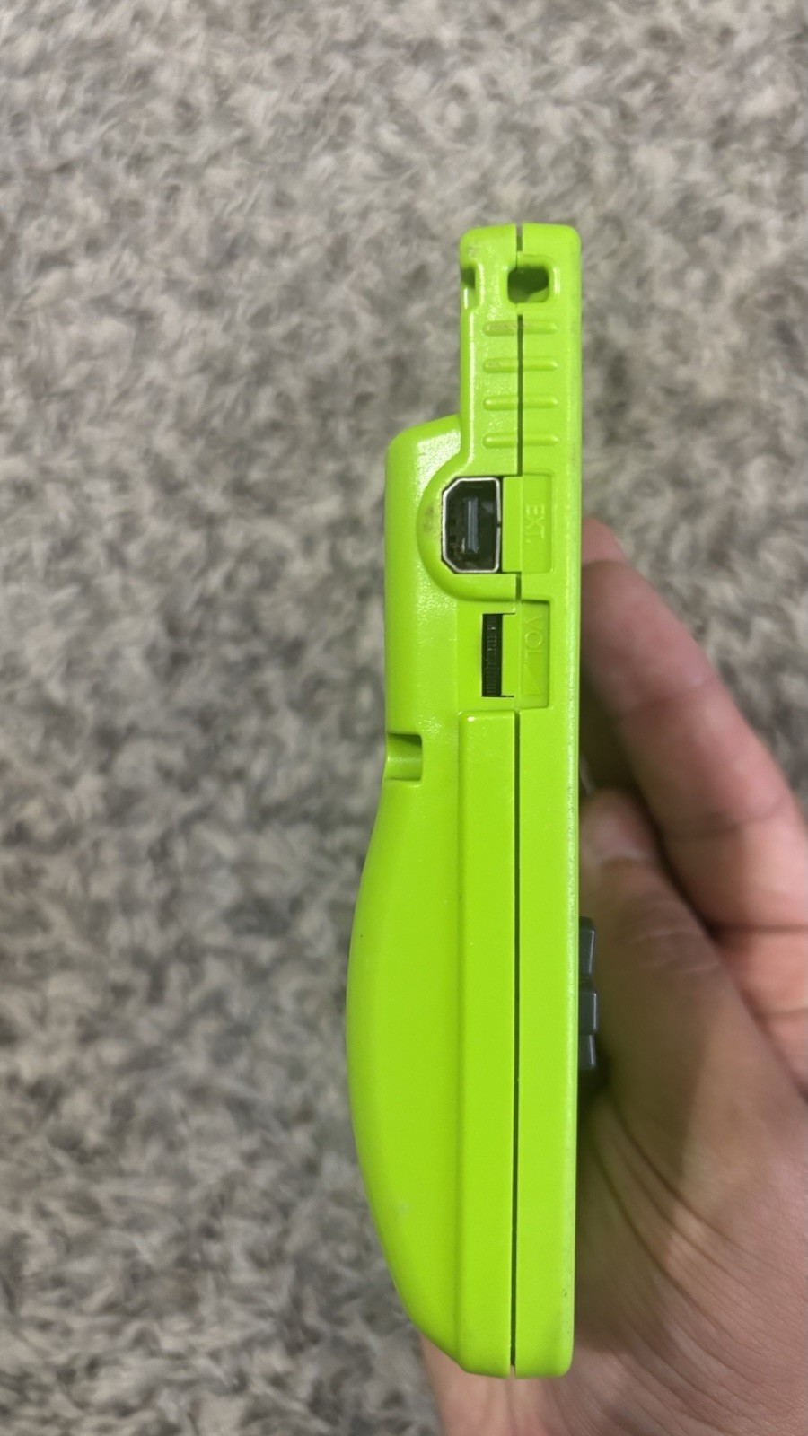 Nintendo Gameboy Color Lime Green Handheld Console Tested And Working