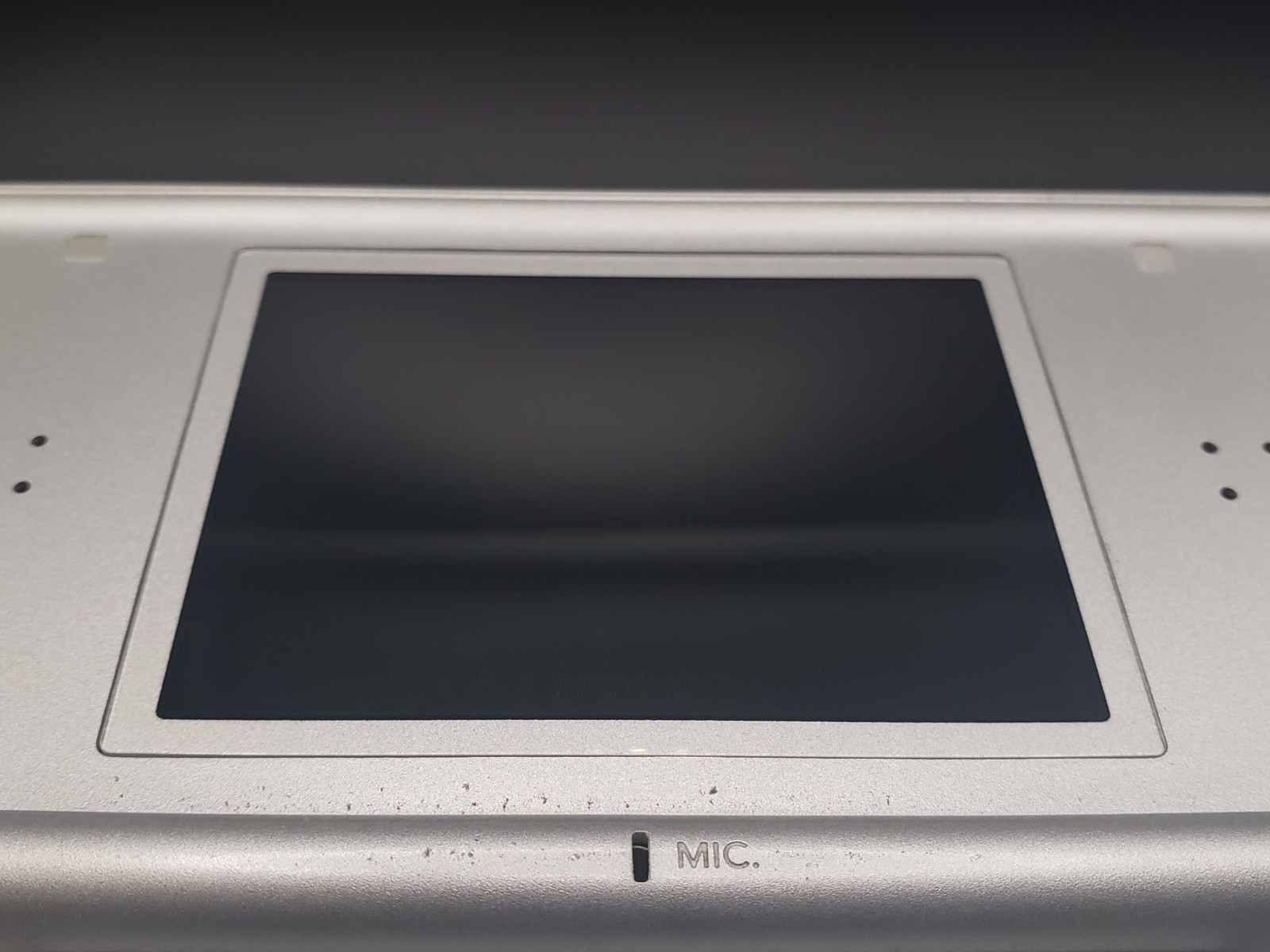 Nintendo DS Lite Gloss Silver OEM Restoration (Good Condition) w/ Charger