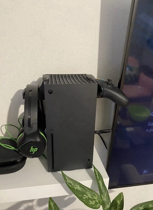 2 pack Xbox series x controller holder plus headset holder