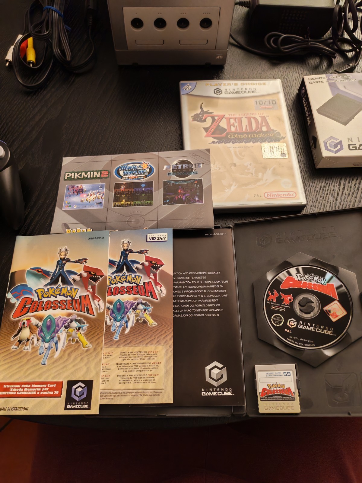 nintendo gamecube console
