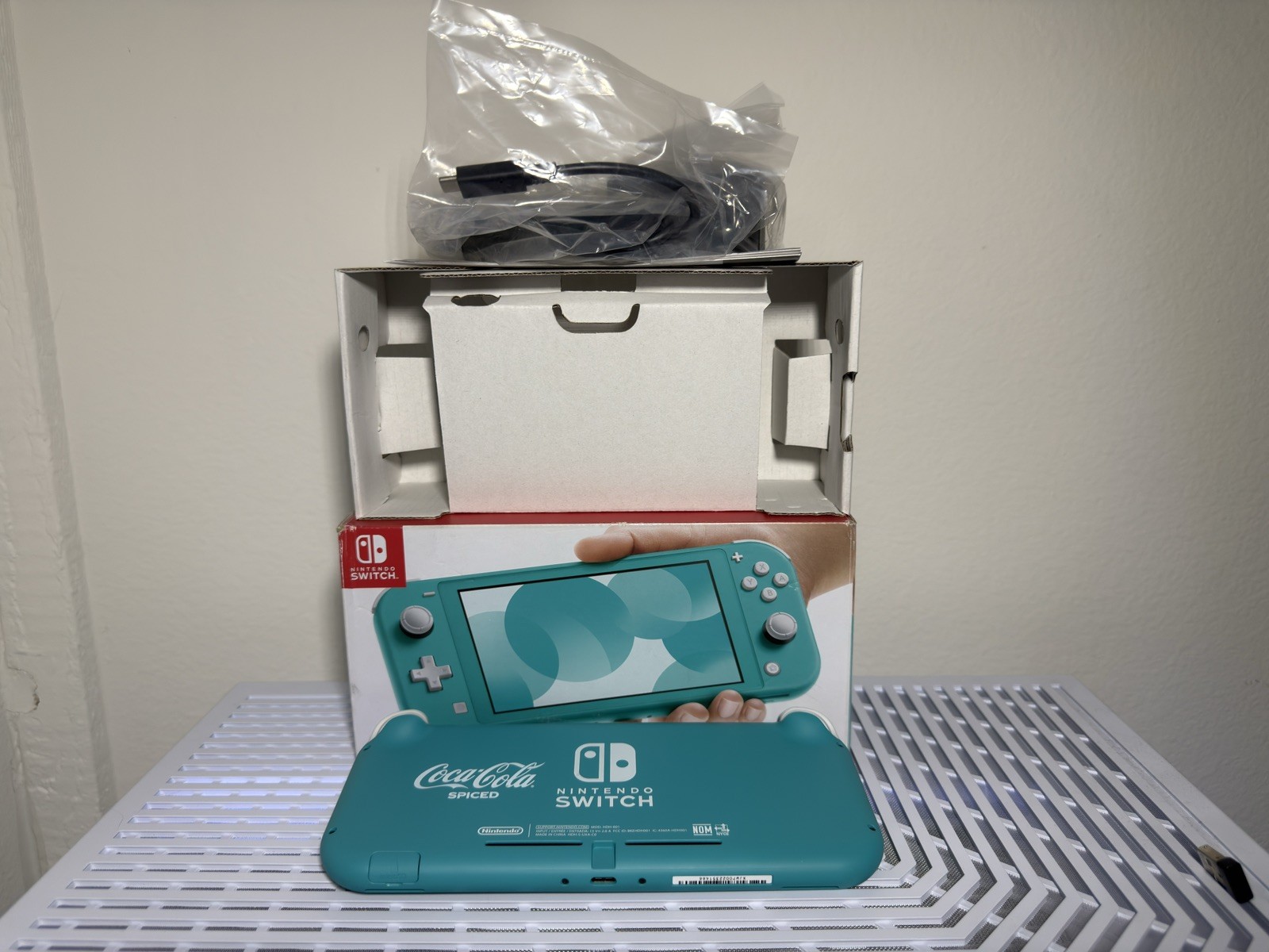 NIB Nintendo Switch Lite Coca Cola Spiced Console ULTRA RARE LESS THAN 50 MADE!!