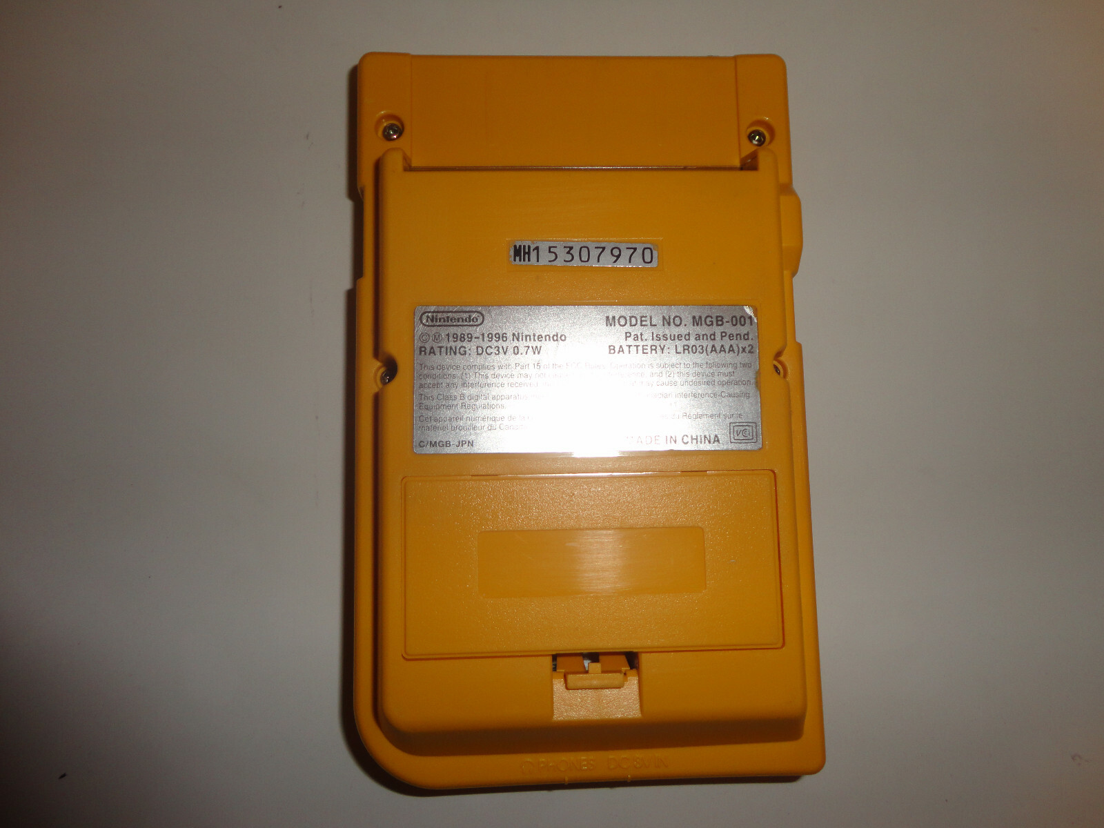 Game boy Pocket yellow 0SD FunnyPlaying Retro Pixel IPS Backlit Backlight Mod