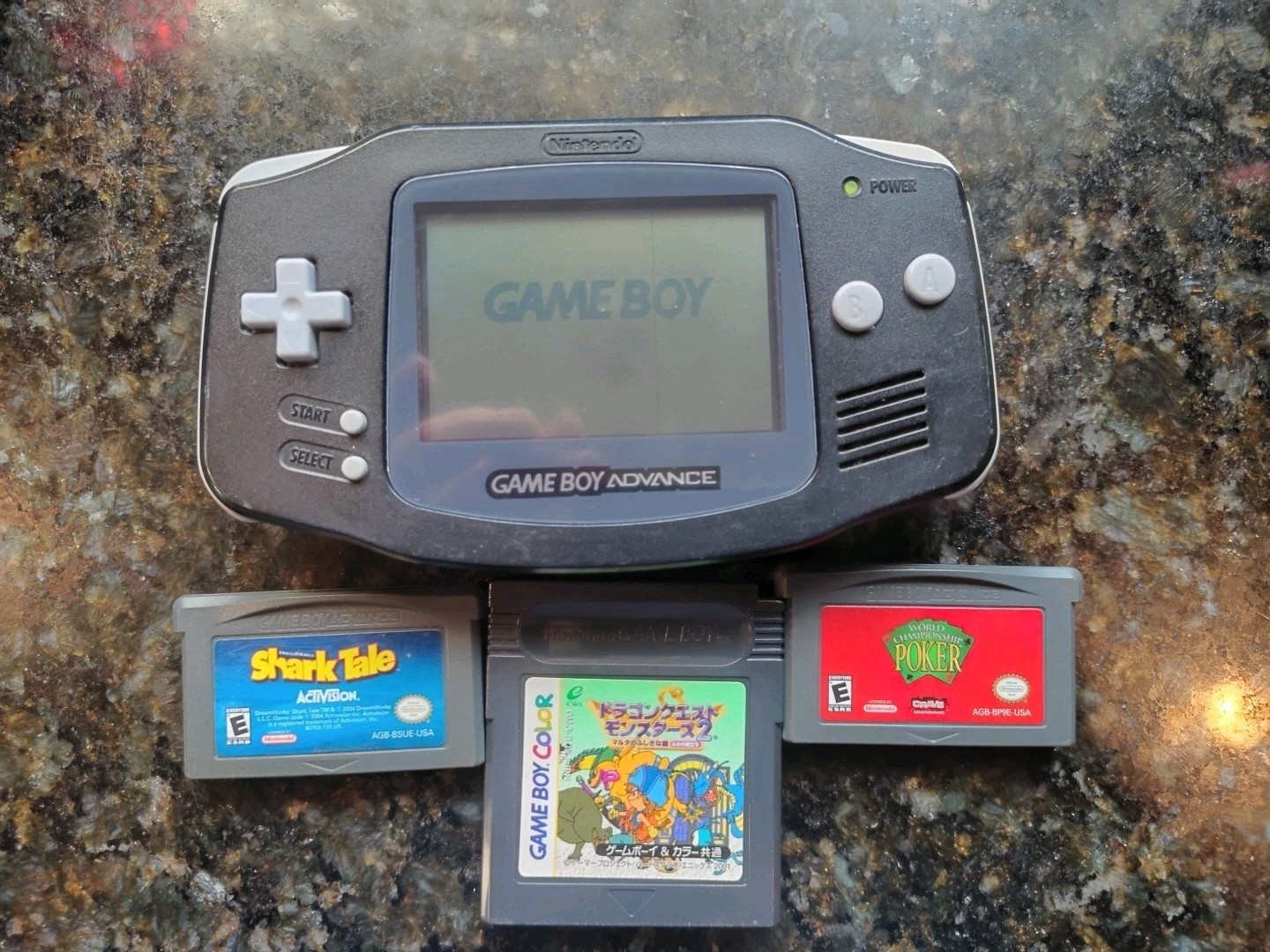 Gameboy Advance Console Tested with Dragon Quest Monsters 2 Plays GBC & GB READ