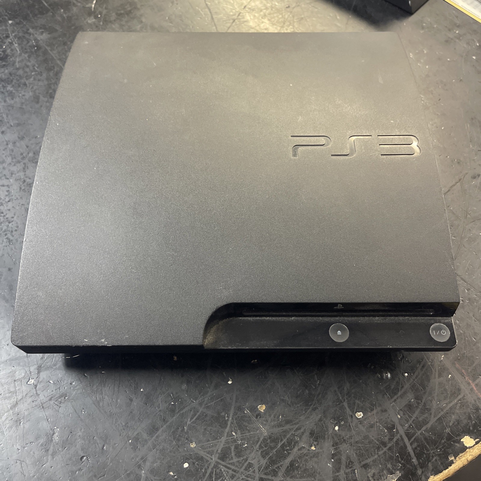Sony PlayStation 3 PS3 Slim Black Console 250GB TESTED WORKS