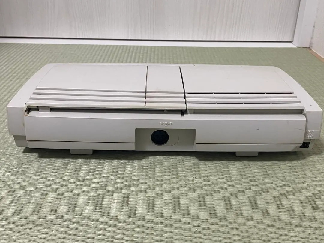 NEC PC Engine Duo R White Slim Console with Controller AC Adapter Used Japan