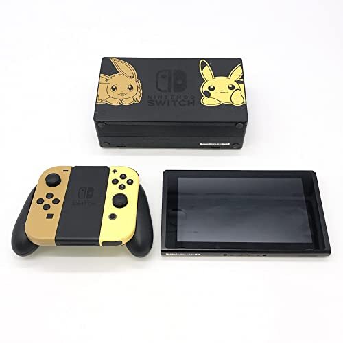 Nintendo Switch Pokemon Let’s Go! Pikachu Set Monster Ball Plus Limited Console