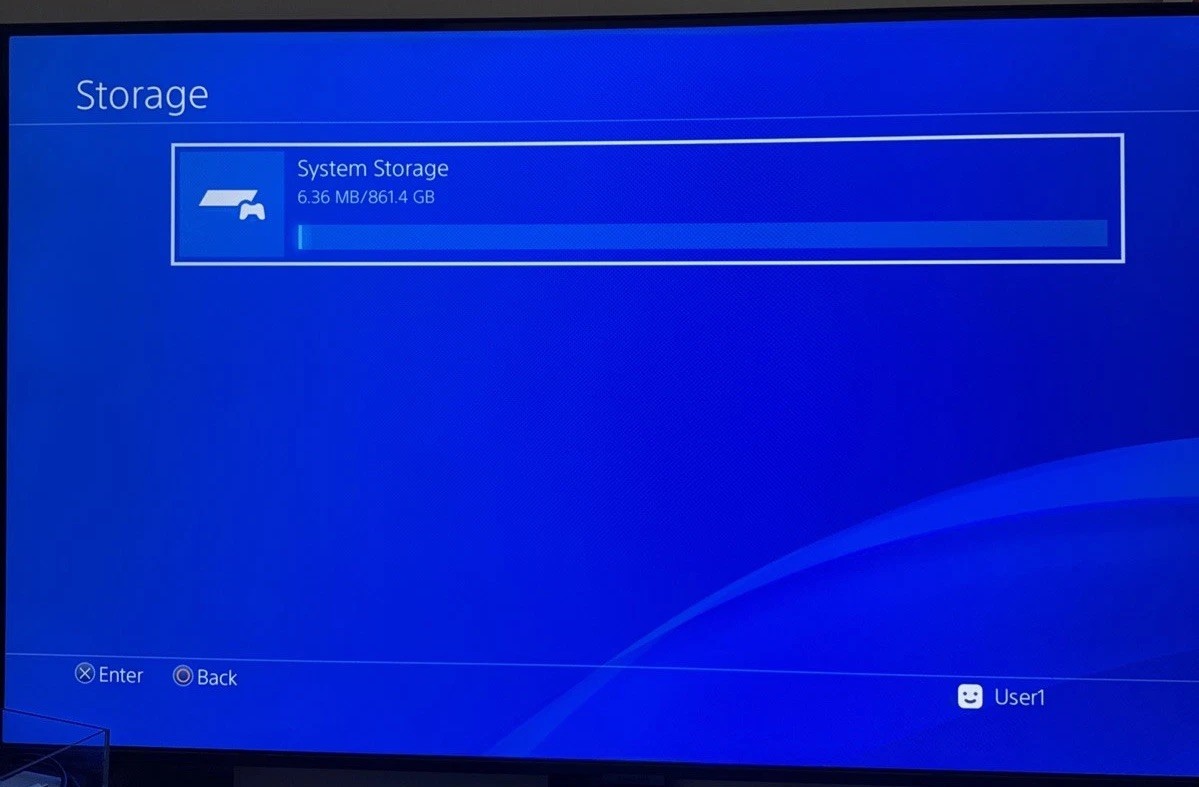 Sony PlayStation 4 Slim 1TB Bundle With FUNAV Projector Controller Cables READ