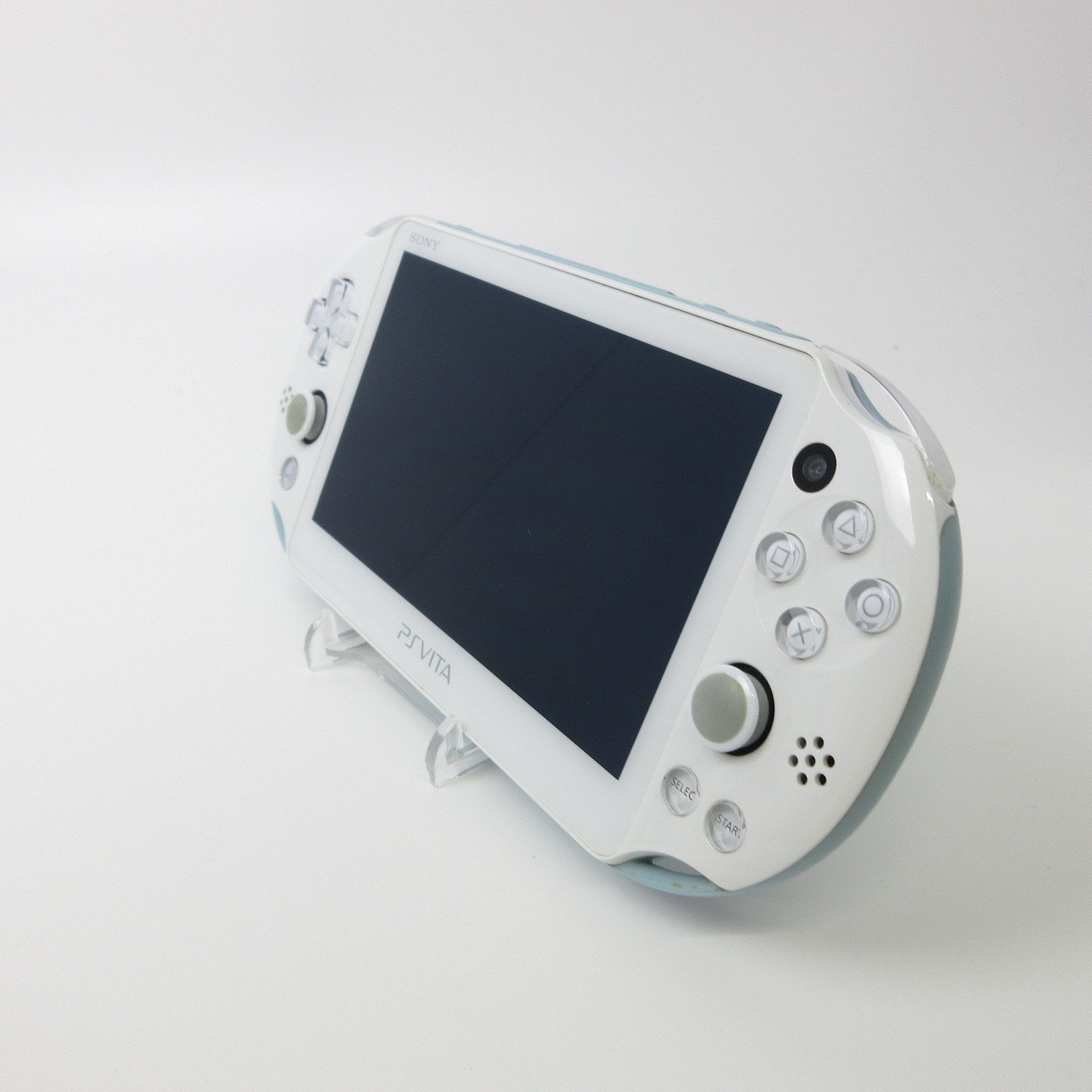 【Near Mint】Sony PS Vita PCH-2000 Light Blue / White Wi-Fi Model Console only #NE