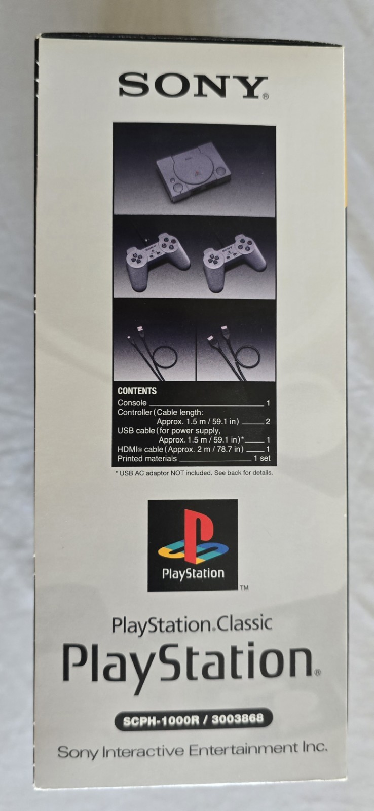 READ! – AUTHENTIC – Sony PlayStation Classic – PS1 Mini – TESTED WORKING