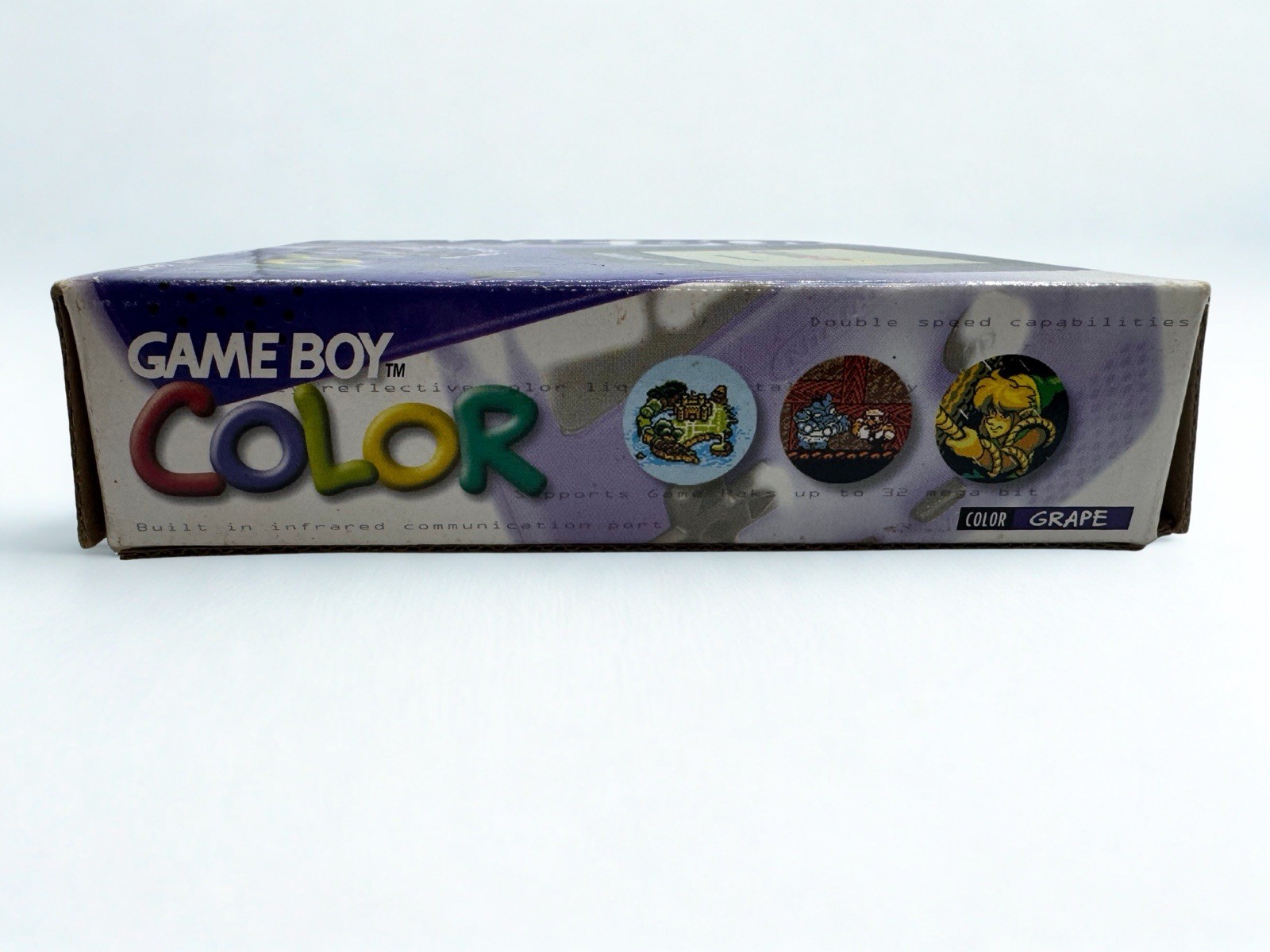 💜GRAPE GAME BOY COLOR – Complete In Box CIB Nintendo GBC Purple GameBoy Boxed