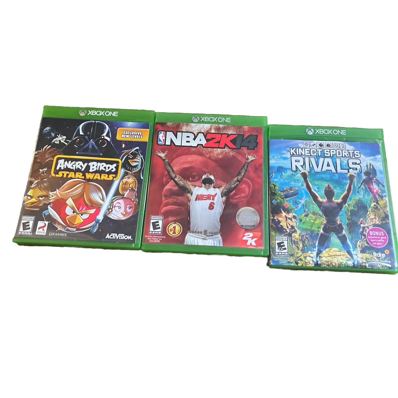 Black Xbox One 365GB Bundle With All Cables Kinect And 3 Games