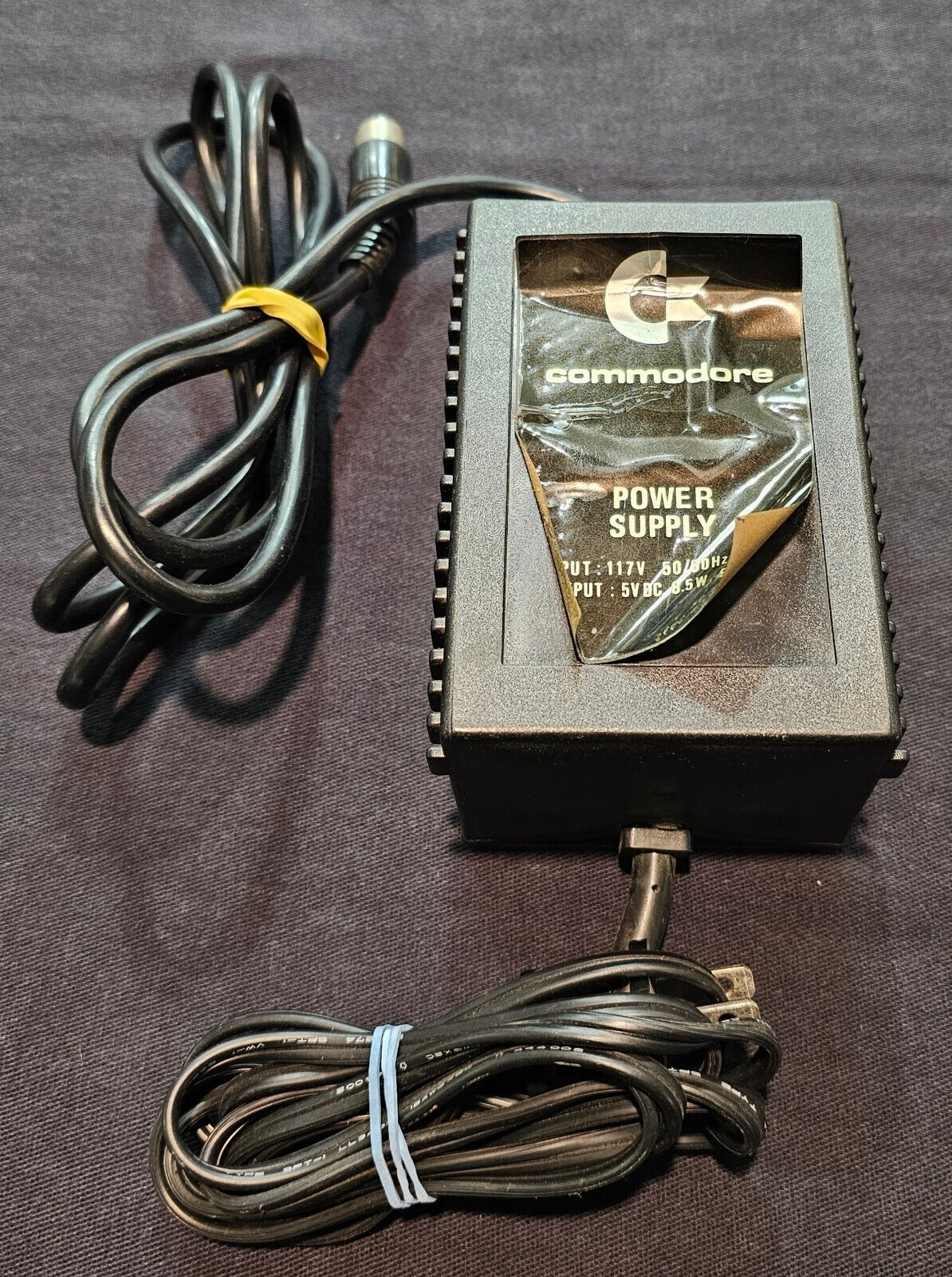 Vintage Commodore 64 Computer System – Powers On, Boots – w/PSU – READ