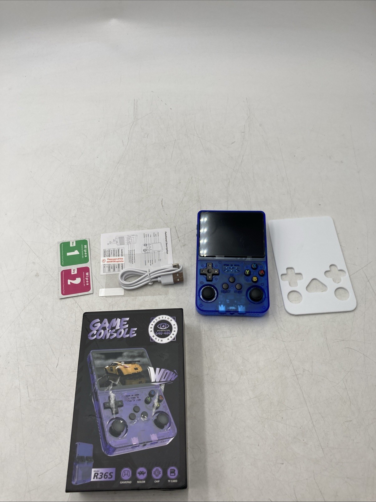 R36S retro handheld video game console 64gb –