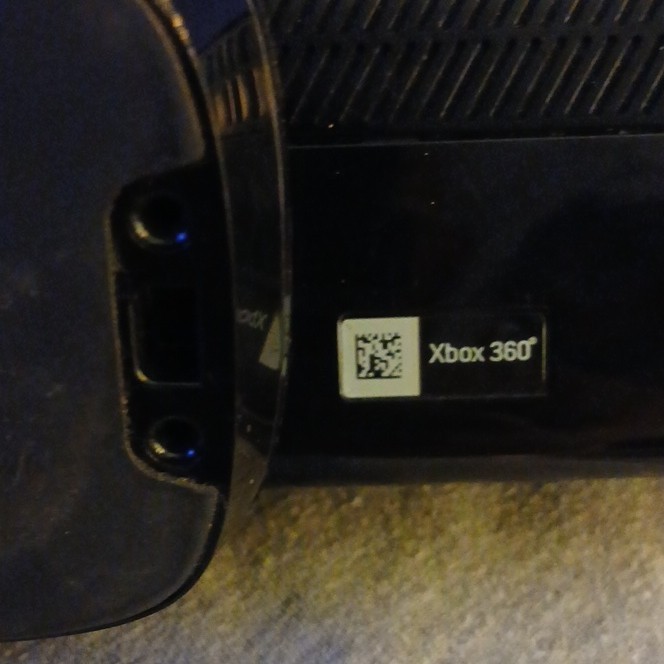 Microsoft Xbox 360 Kinect Motion Sensor/Camera 1414 Black Wired