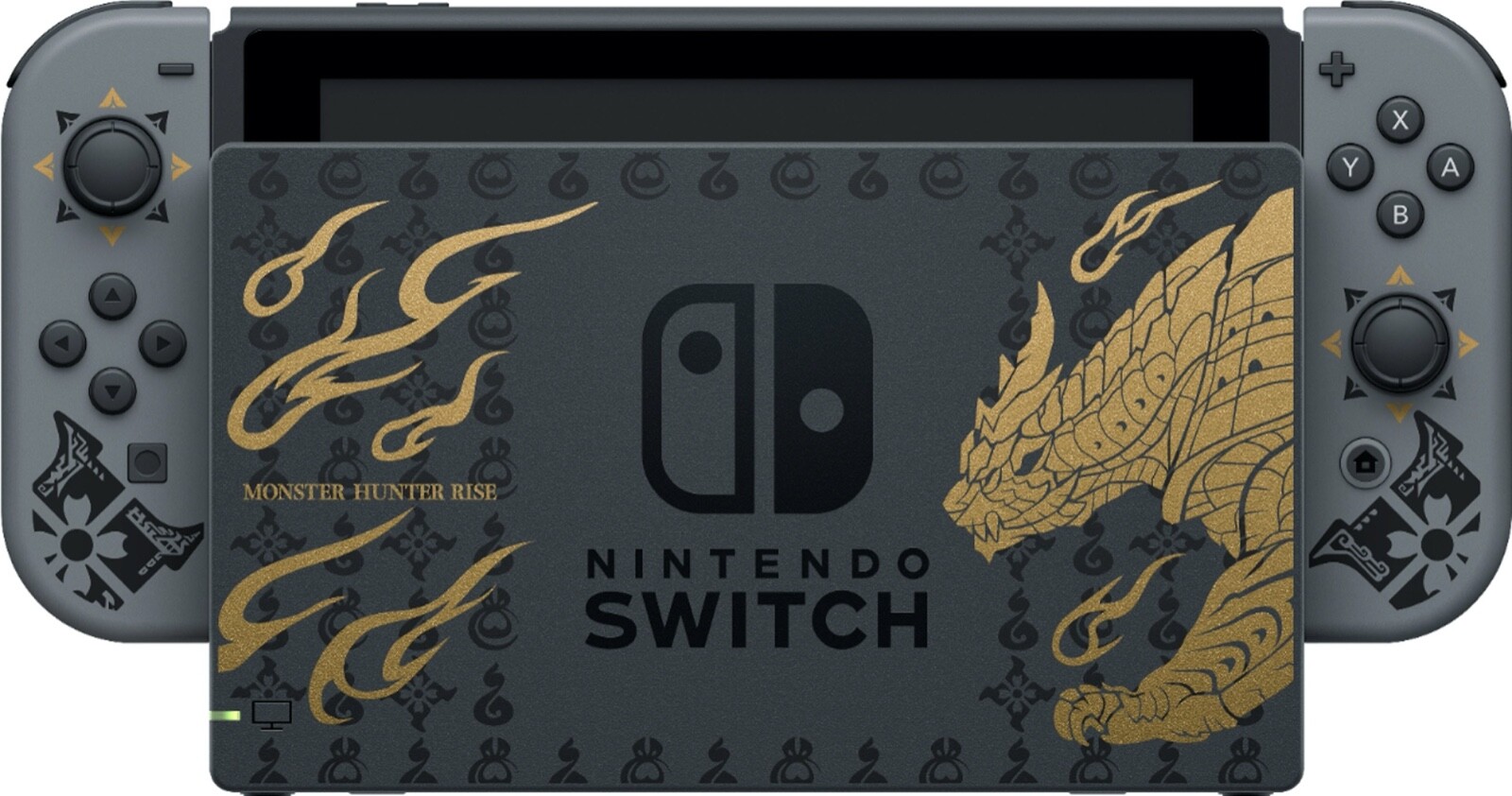 New & Sealed Nintendo Switch MONSTER HUNTER RISE Deluxe Edition – Gray/Gray