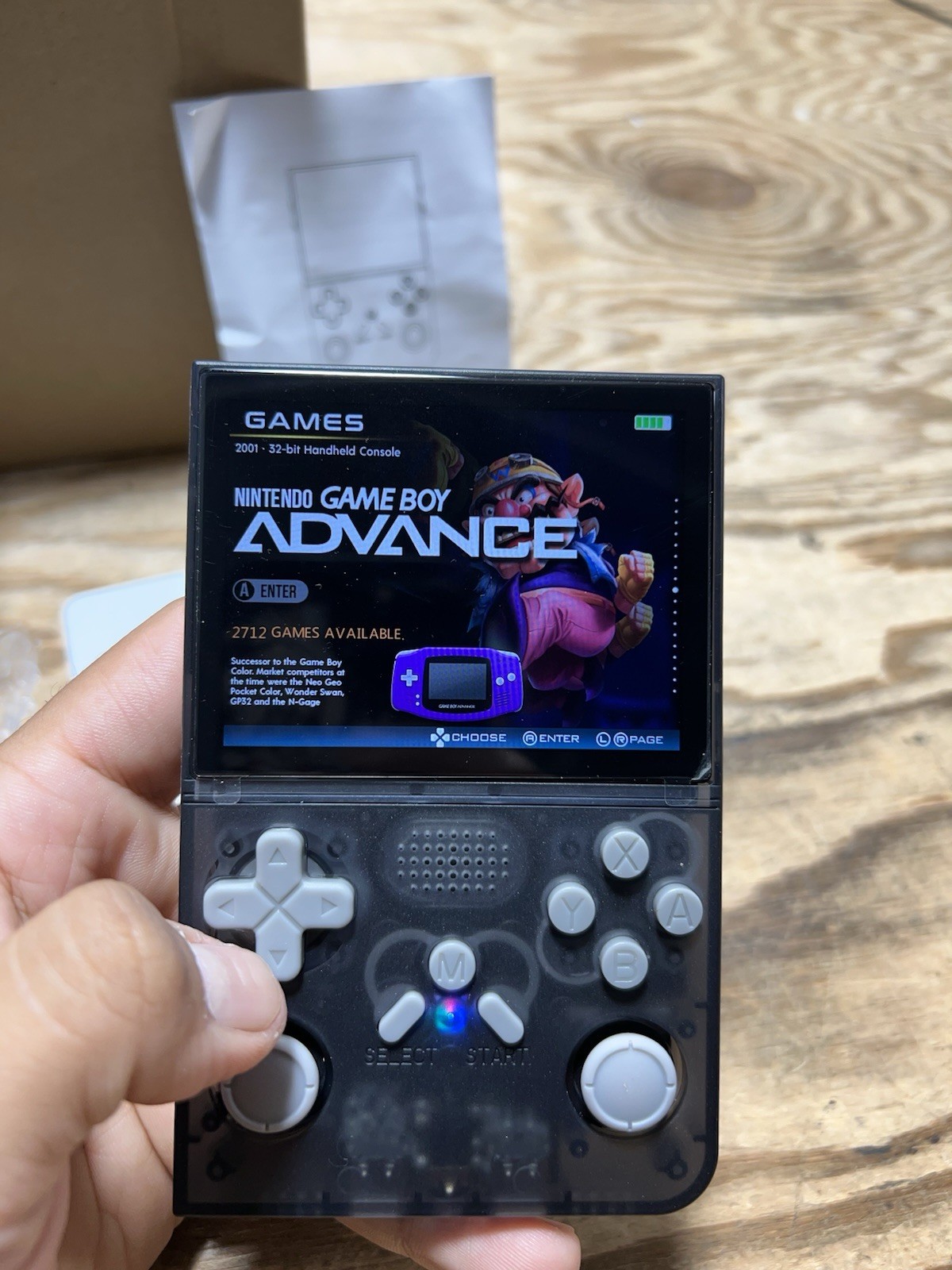 R40S PRO Retro Handheld Game Console – Portable 3.5″ IPS Screen, 16GB + 80GB