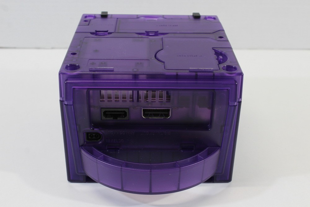 Nintendo Gamecube Clear Purple Console Controller AC AV Memory Card NTSC-U/C US