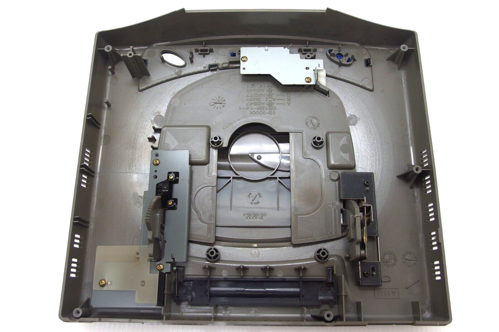 Saturn Console Gray shell case Top only HST-3210 Parts official Sega Japan SS