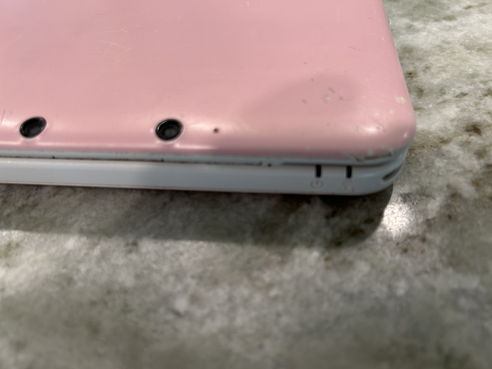 Nintendo 3DS XL Pink Console with Games Tested Working