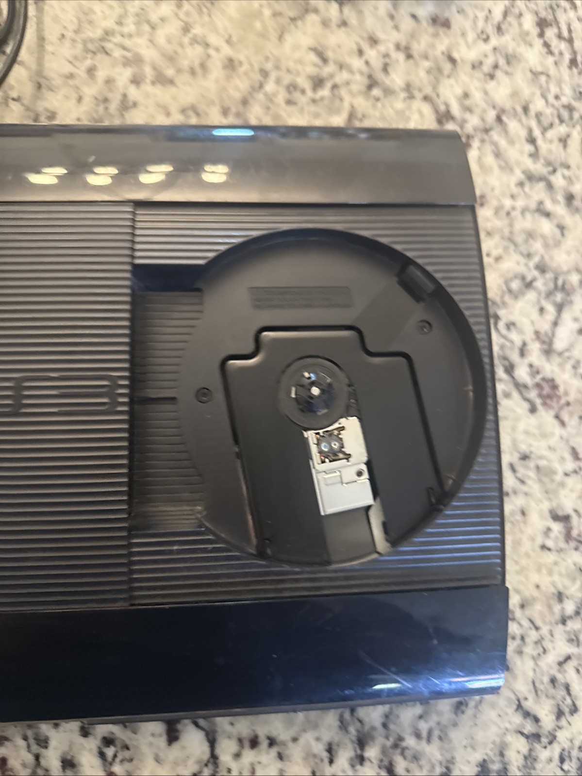 PS3 Super Slim 250gb Used With Controller And Controller Charger- No Power Cord.