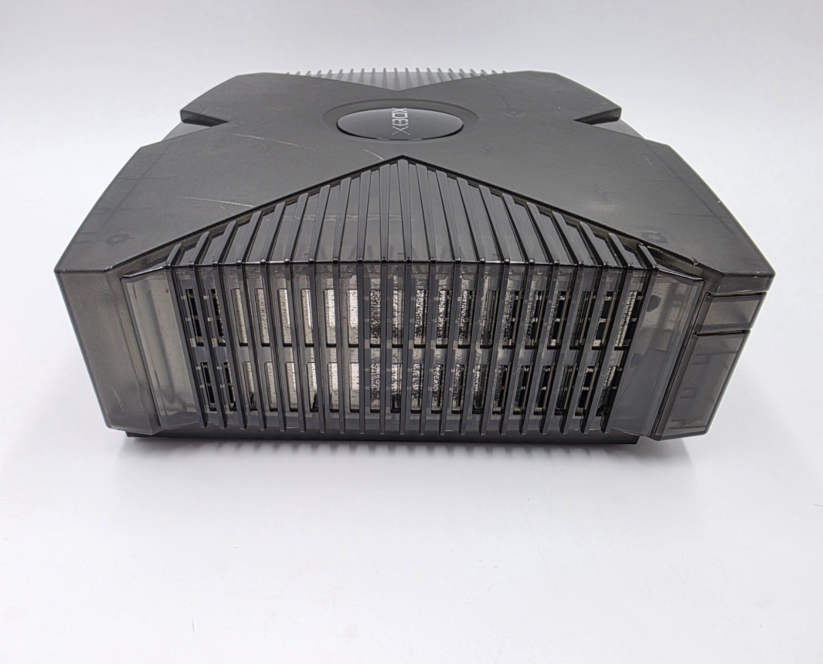Microsoft OG Xbox Original Black Clear Skeleton Console NEW Caps LED TESTED RARE