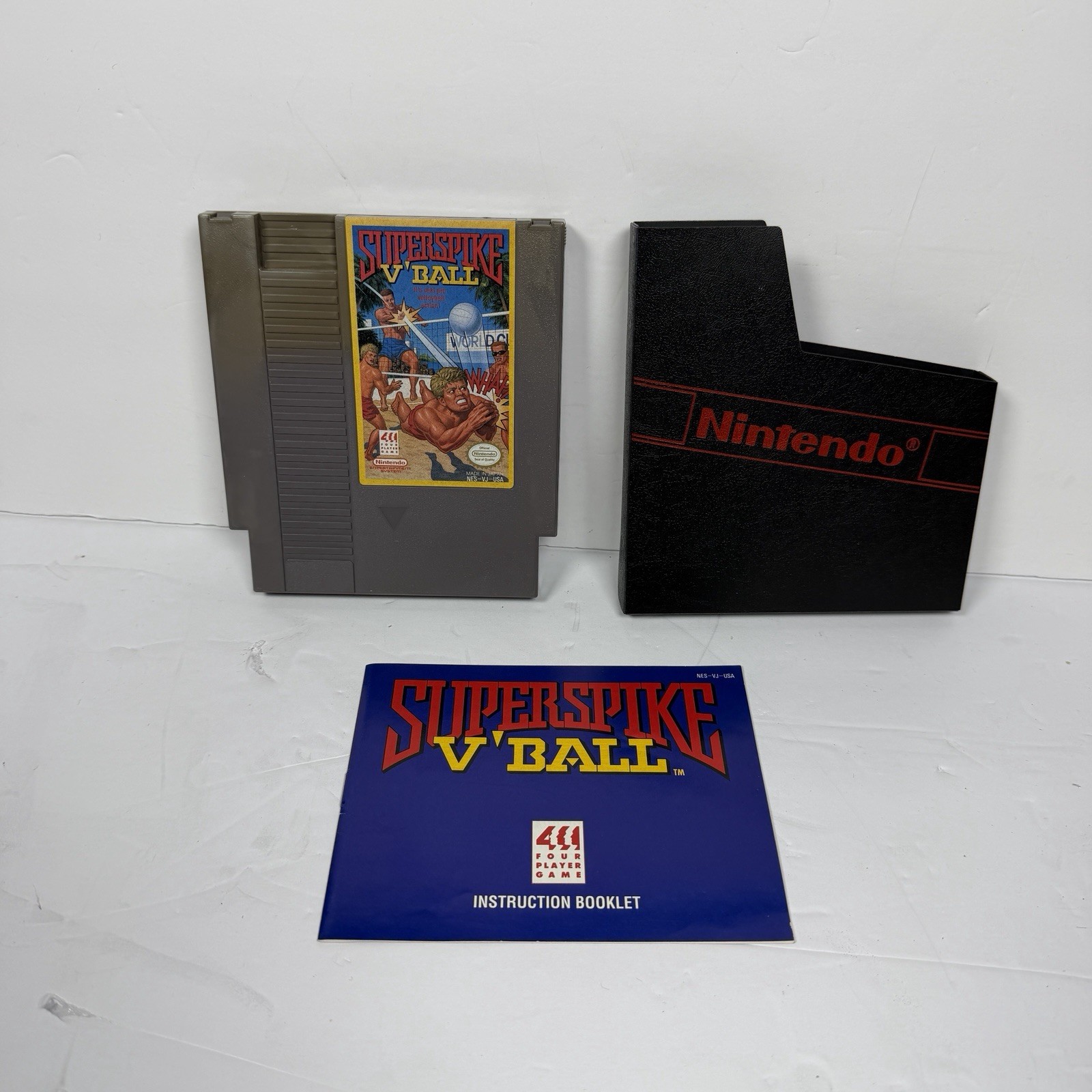 Nintendo NES Console Bundle with 2 Games, 2 Controllers – Tested & Working