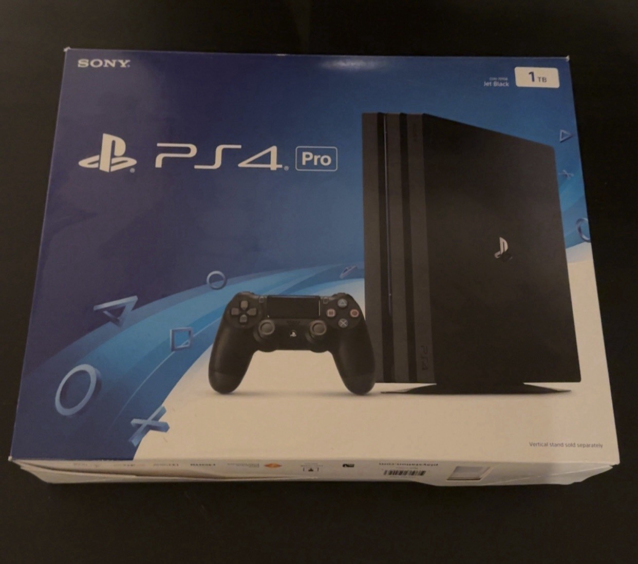 Sony PlayStation 4 Pro 1TB Console – Black w/ 2 Controllers
