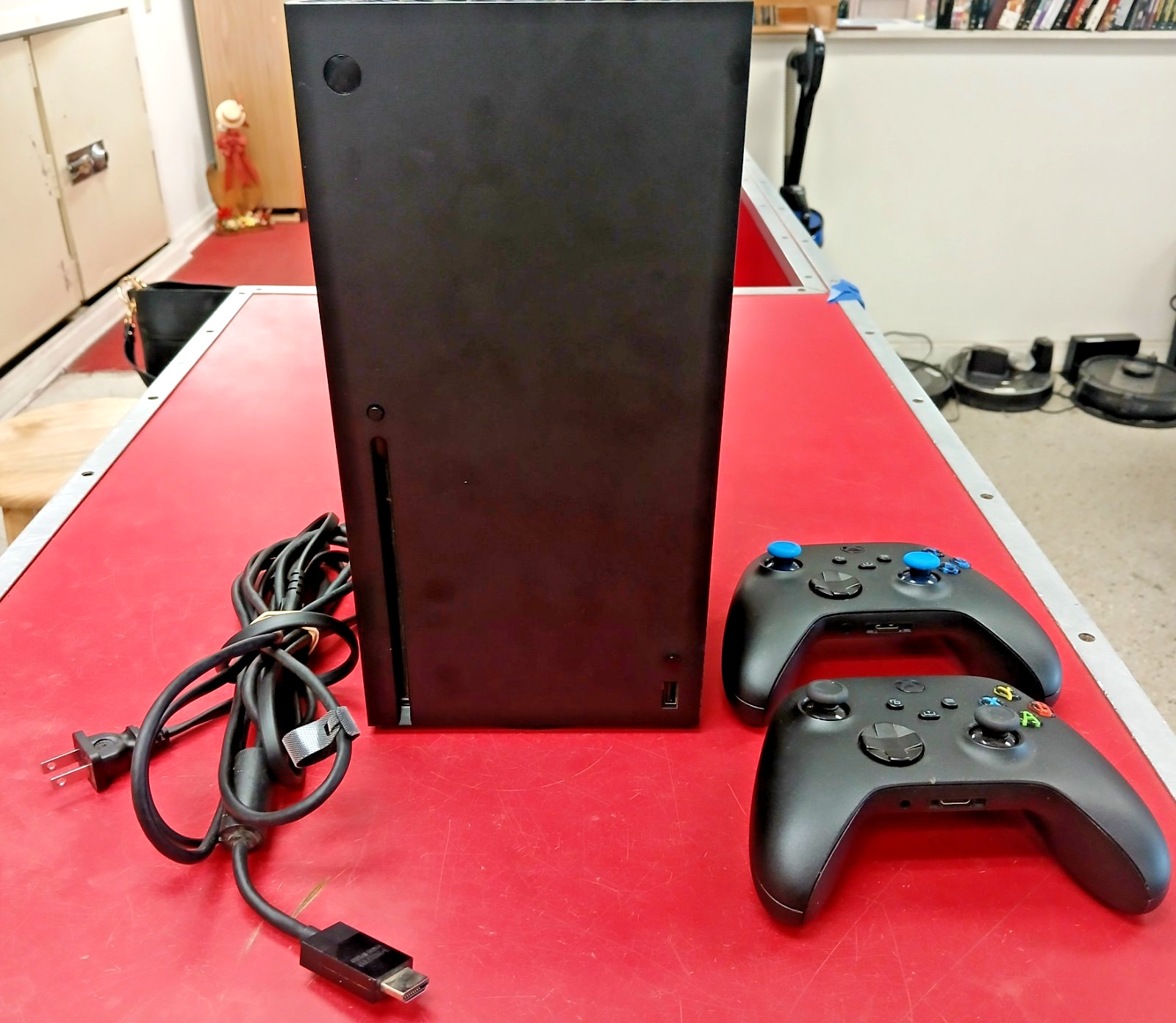 Microsoft Xbox Series X 1TB SSD Home Console – W/ Two Controllers & Cords