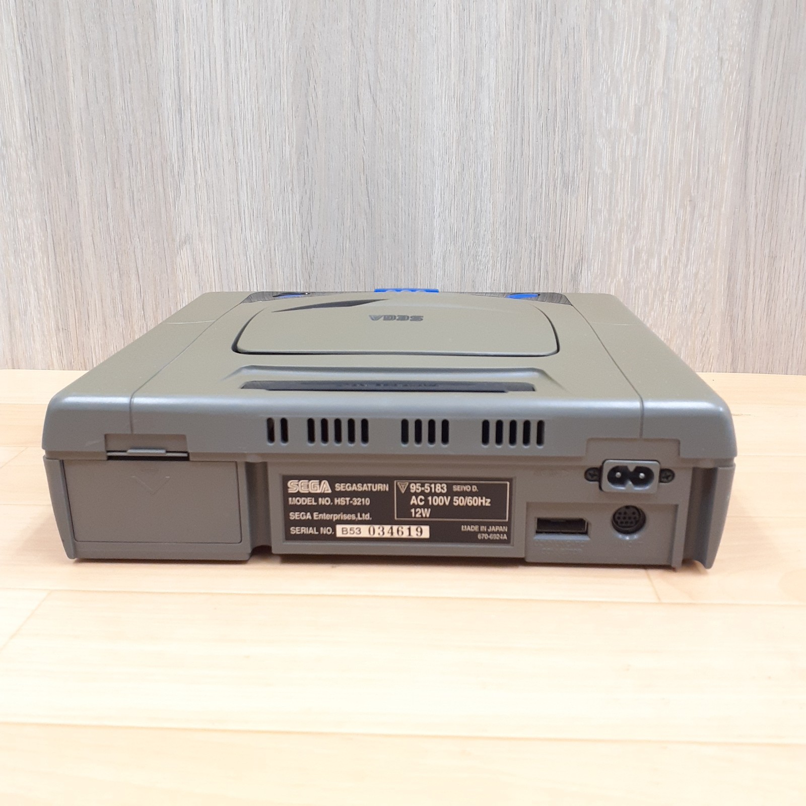 Sega Saturn Console Japan Bundle with 8 Games & 2 Controllers NTSC-J tested
