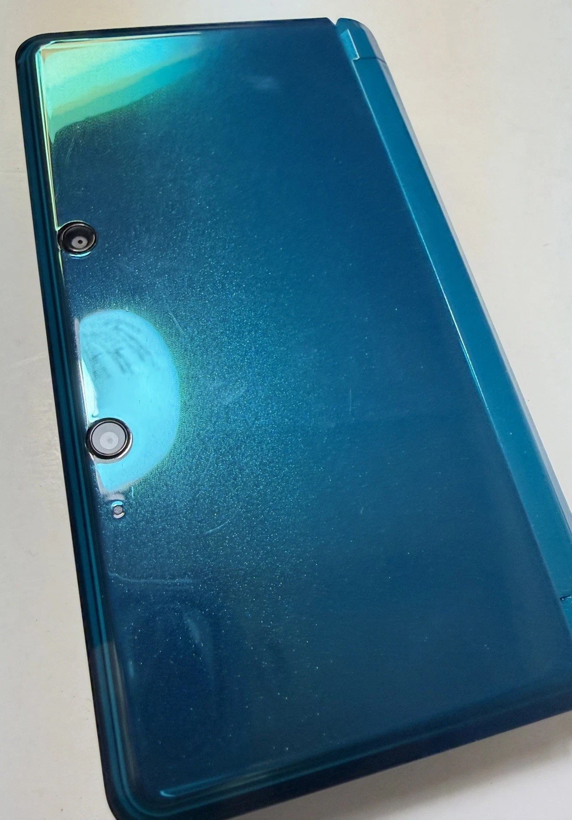 MINT Original Nintendo 3DS Handheld System Aqua Blue Tested Working Console